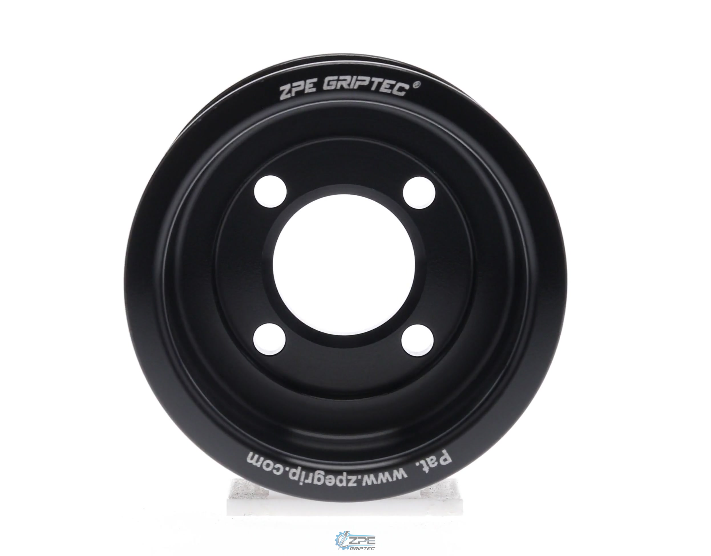 2.97" 10 Rib ZPE GripTec® 2pc Magnuson Heartbeat TVS L3 Black Pulley Only