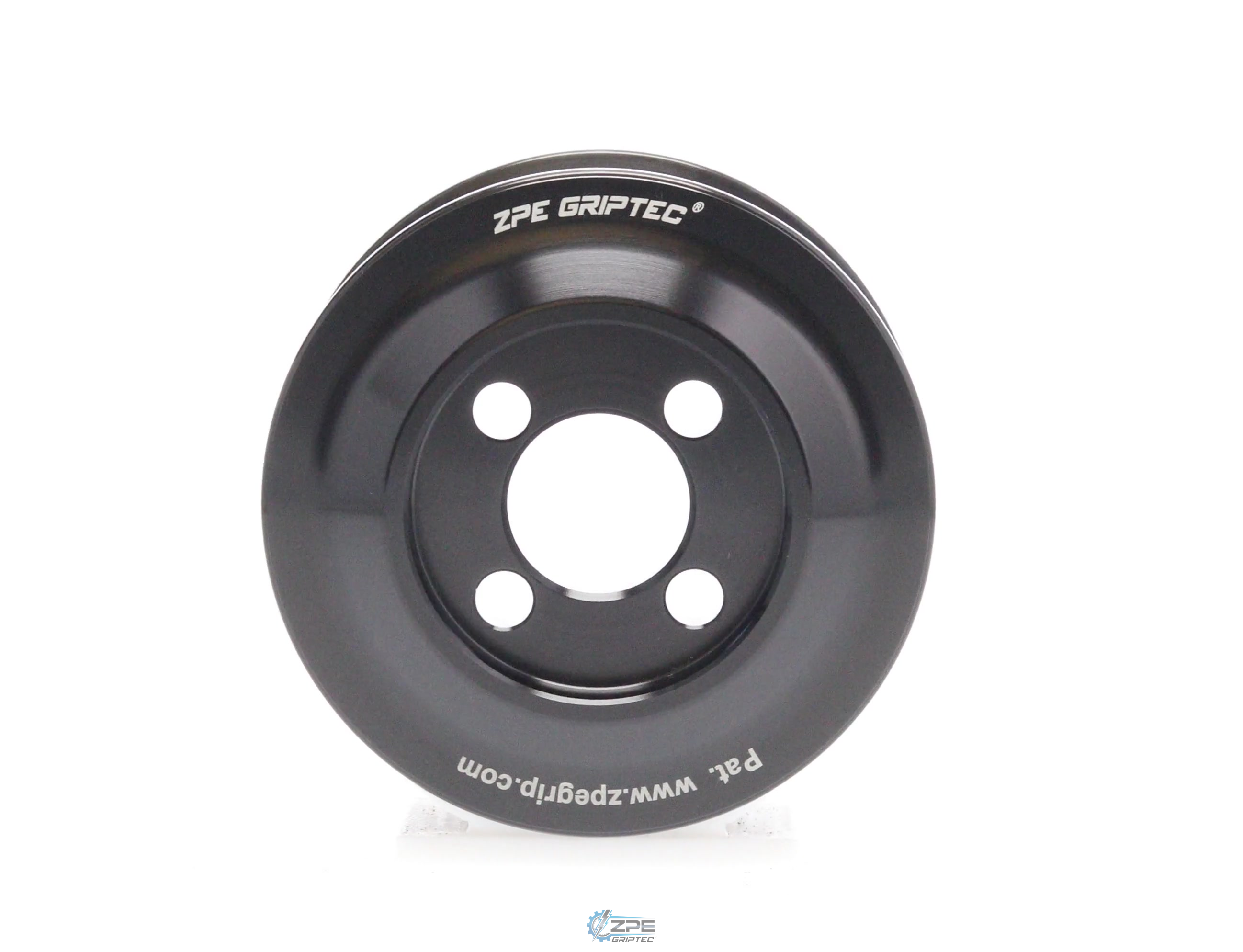 2.65" 6 Rib ZPE GripTec® Whipple Standard L3 Black Pulley