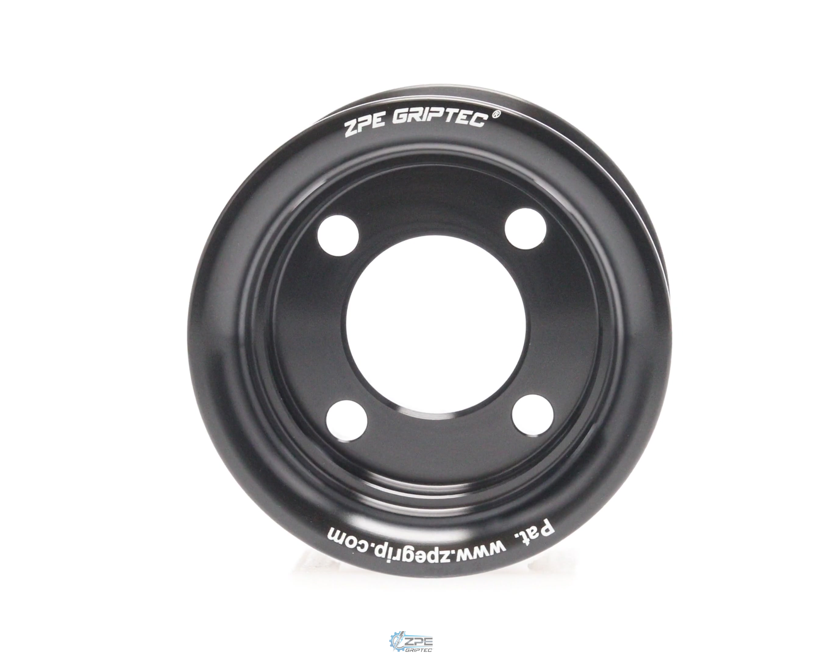 2.60" 8 Rib ZPE GripTec® 2pc Magnuson TVS L3 Black Pulley Only