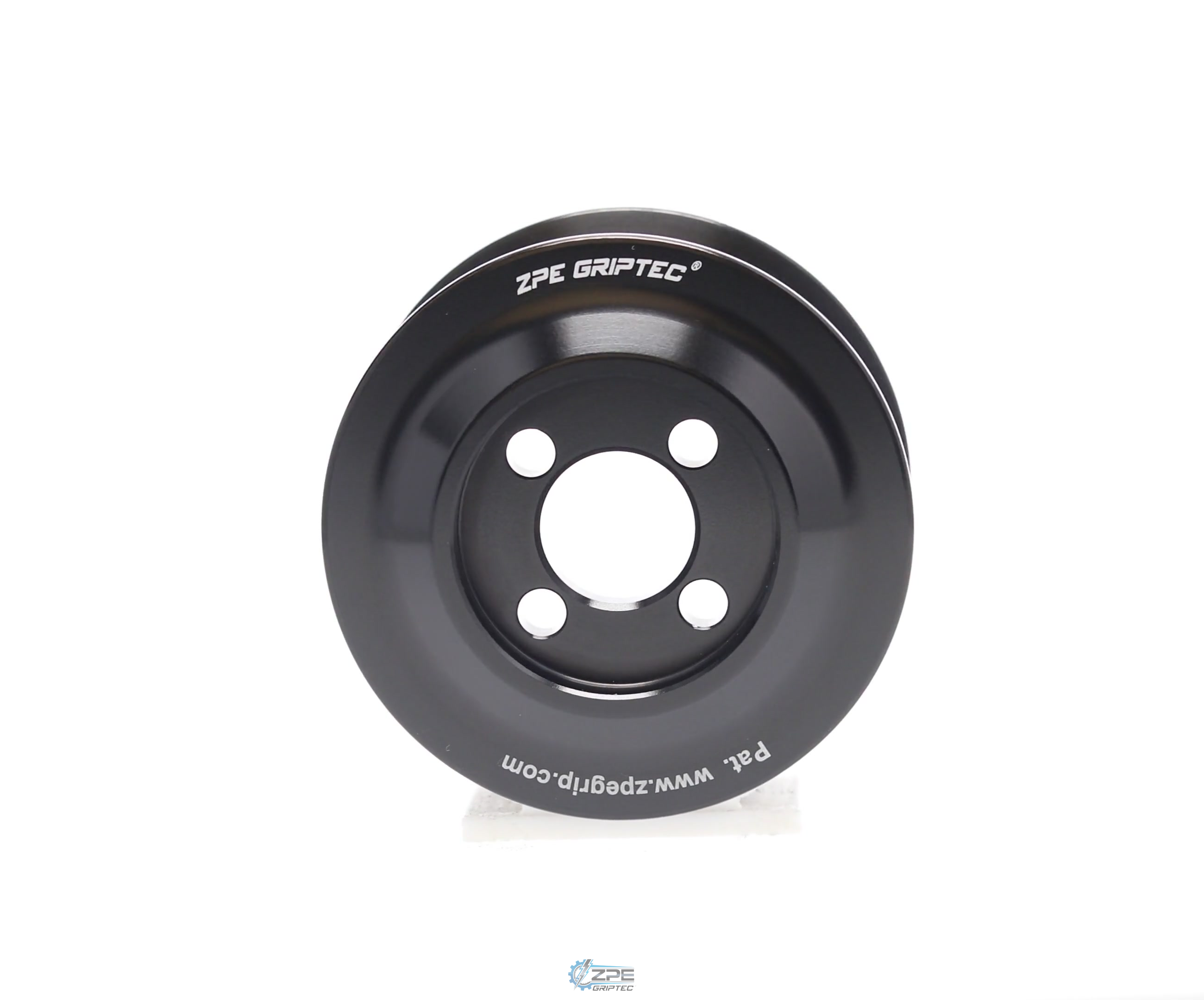 2.75" 8 Rib ZPE GripTec® Whipple Standard L3 Black Pulley