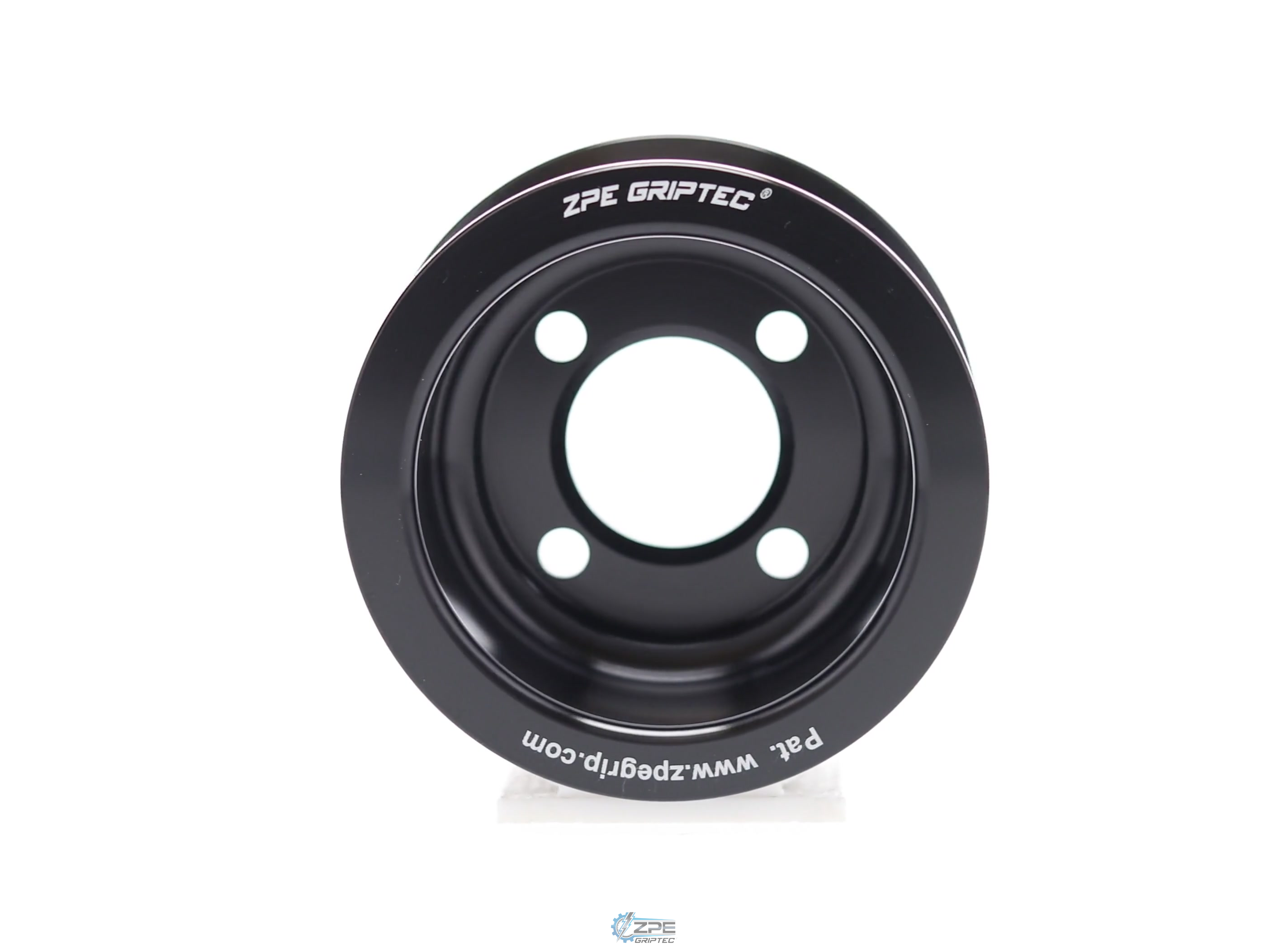 2.95" 8 Rib ZPE GripTec® 2pc Magnuson Heartbeat TVS L3 Black Pulley Only