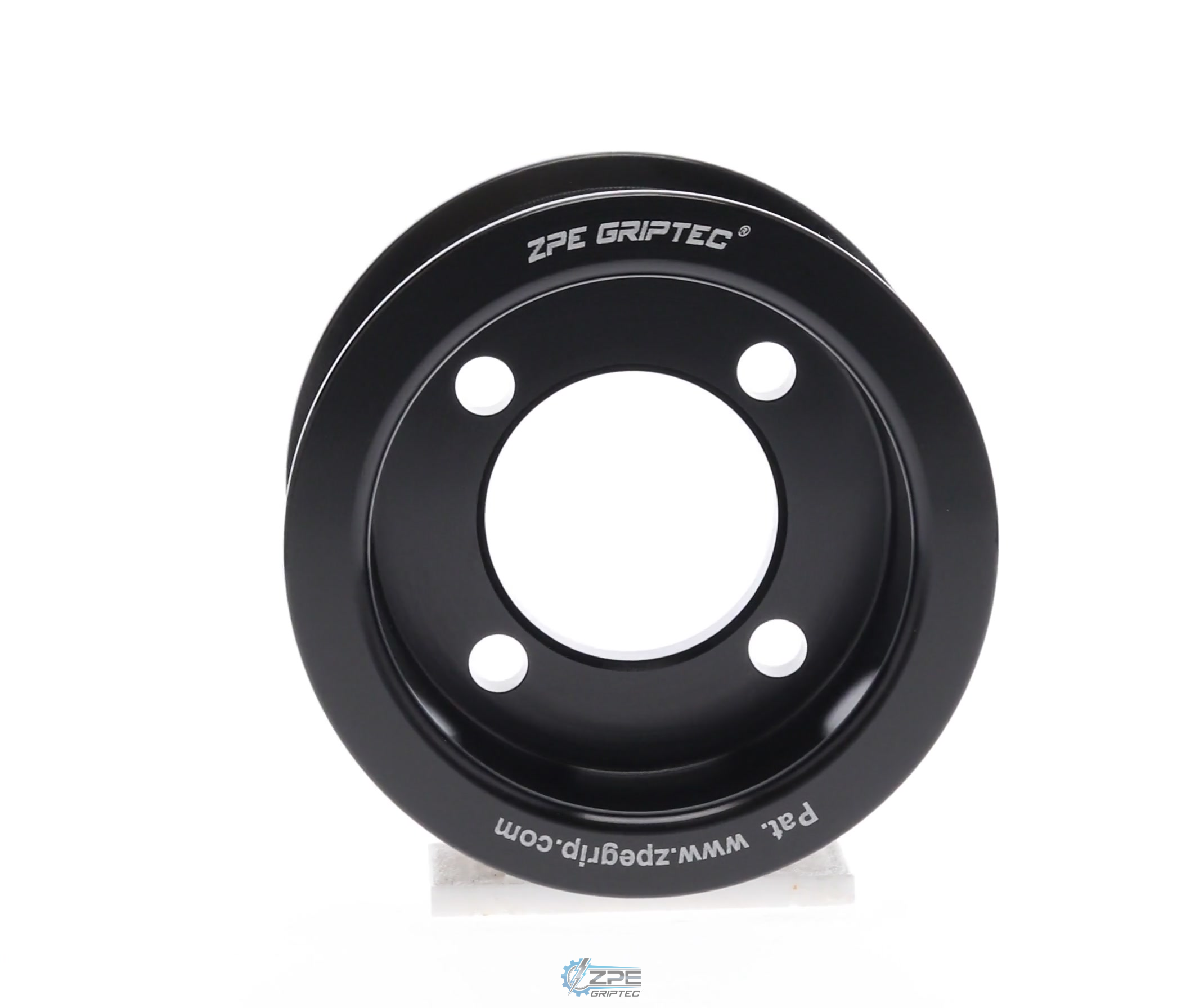 2.65" 10 Rib ZPE GripTec® 2pc Edelbrock TVS L3 Black Pulley Only