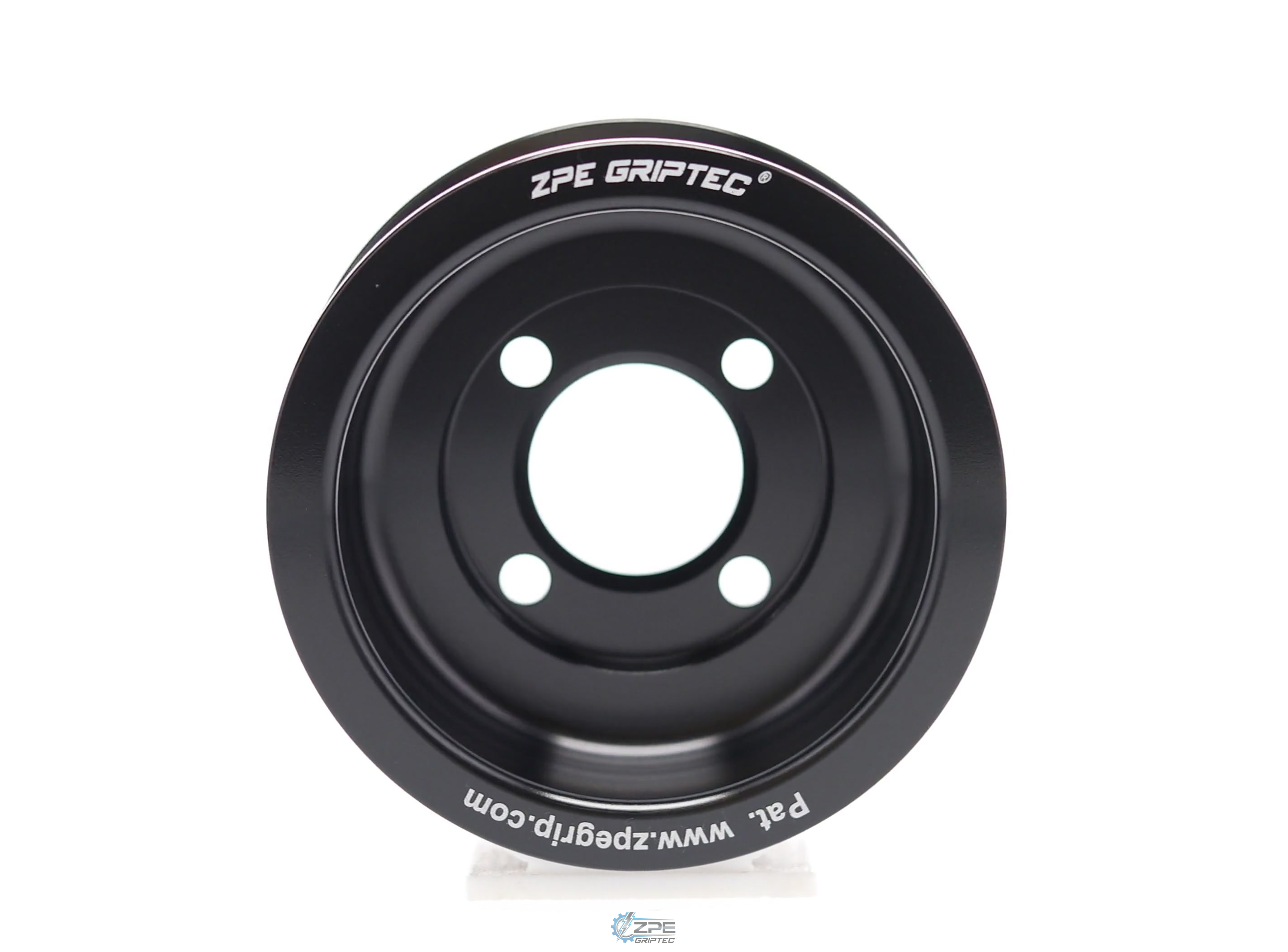 3.40" 8 Rib ZPE GripTec® 2pc Magnuson Heartbeat TVS L3 Black Pulley Only