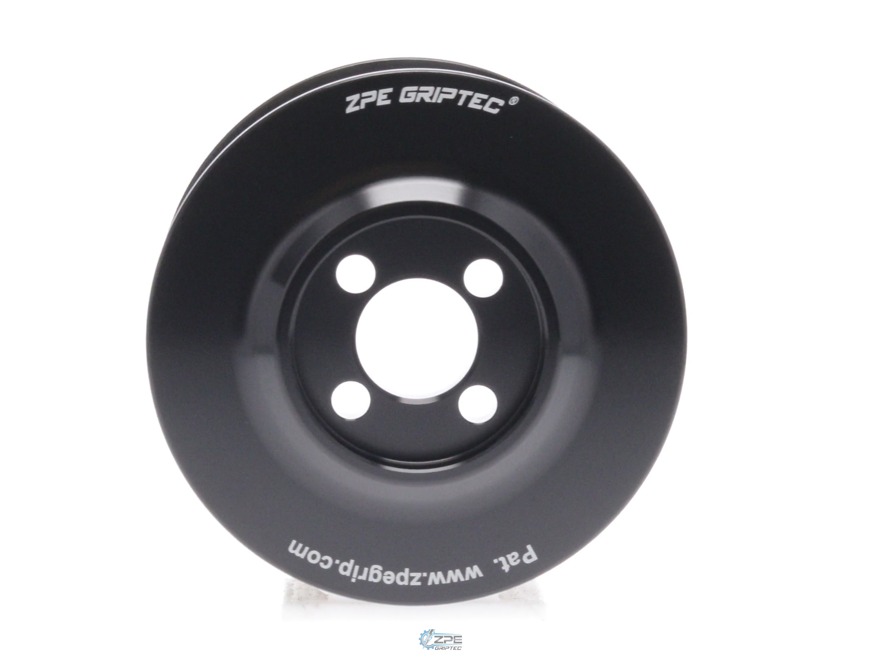 3.25" 10 Rib ZPE GripTec® Whipple Cobra L3 Black Pulley