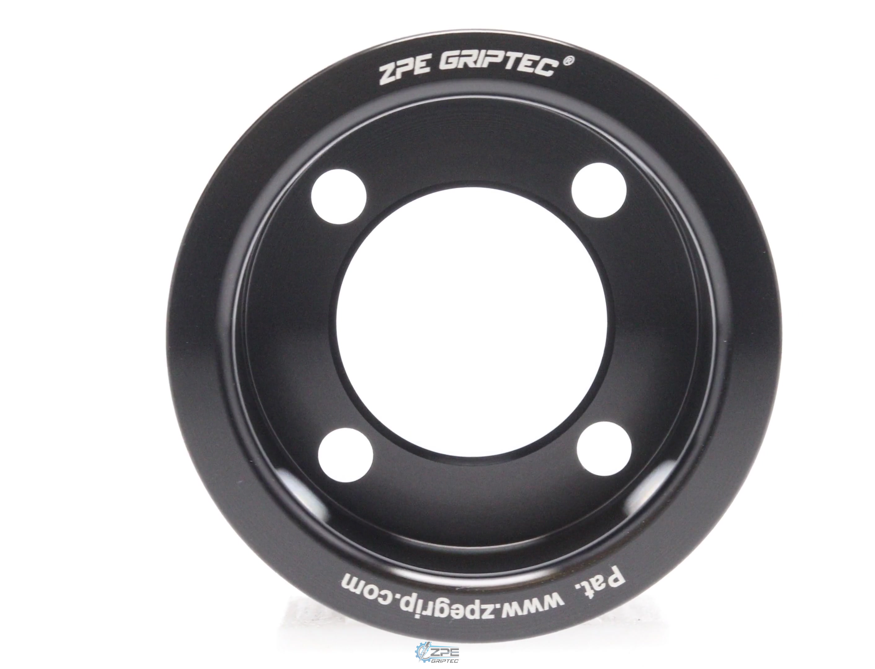 2.40" 11 Rib ZPE GripTec® 2pc Edelbrock TVS L3 Black Pulley Only