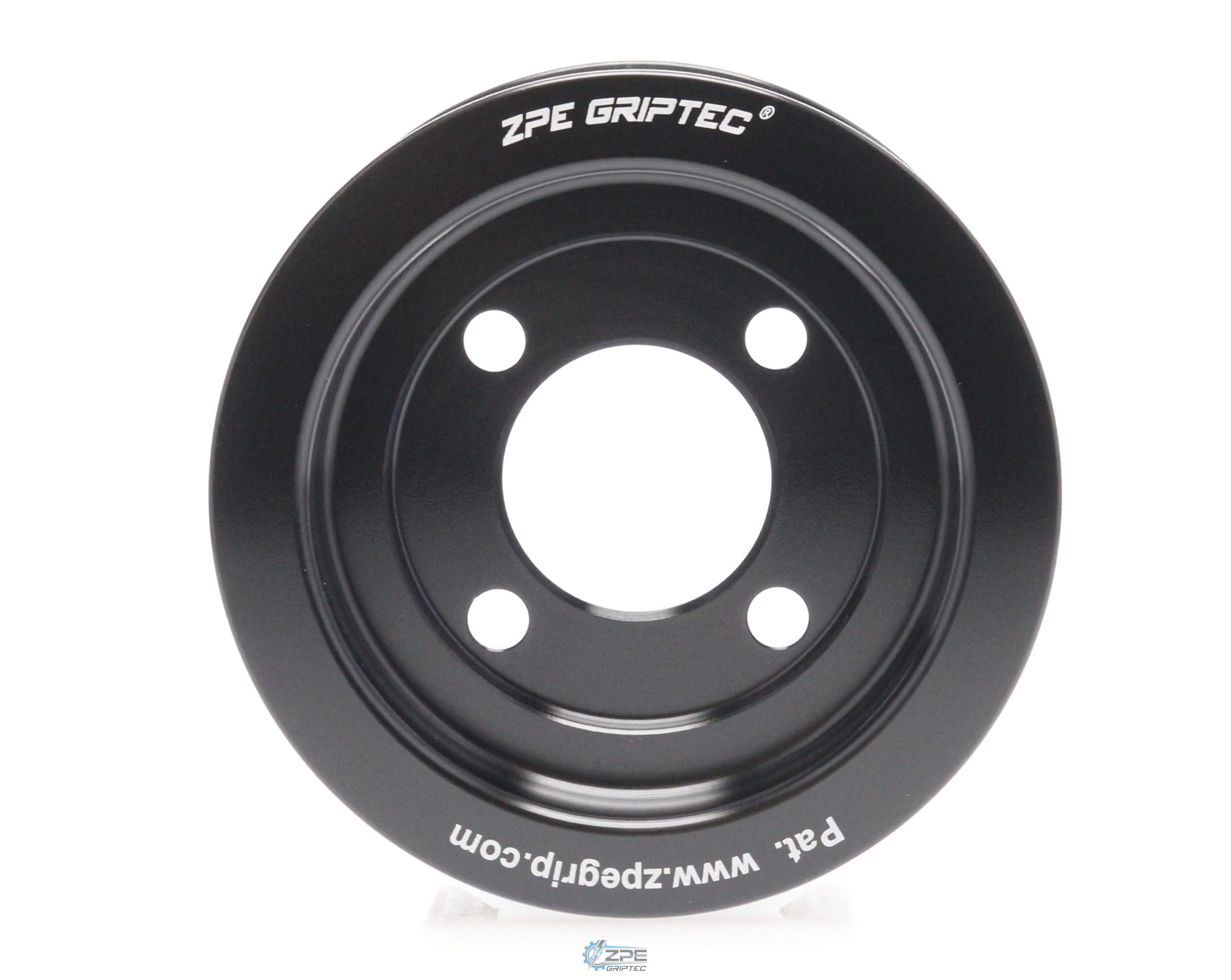 3.10" 8 Rib ZPE GripTec® 2pc Magnuson TVS L3 Black Pulley Only