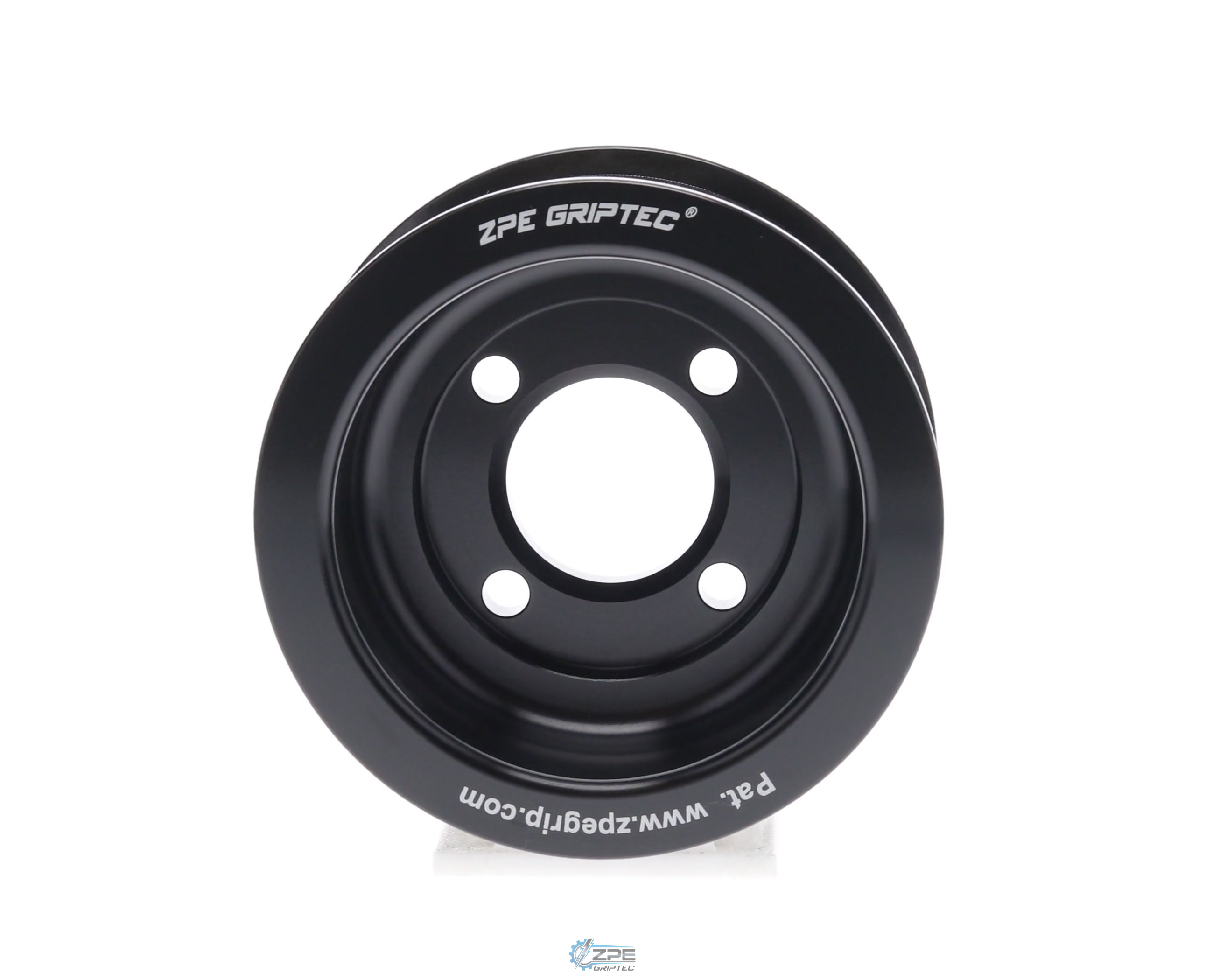 3.20" 10 Rib ZPE GripTec® 2pc Magnuson Heartbeat TVS L3 Black Pulley Only
