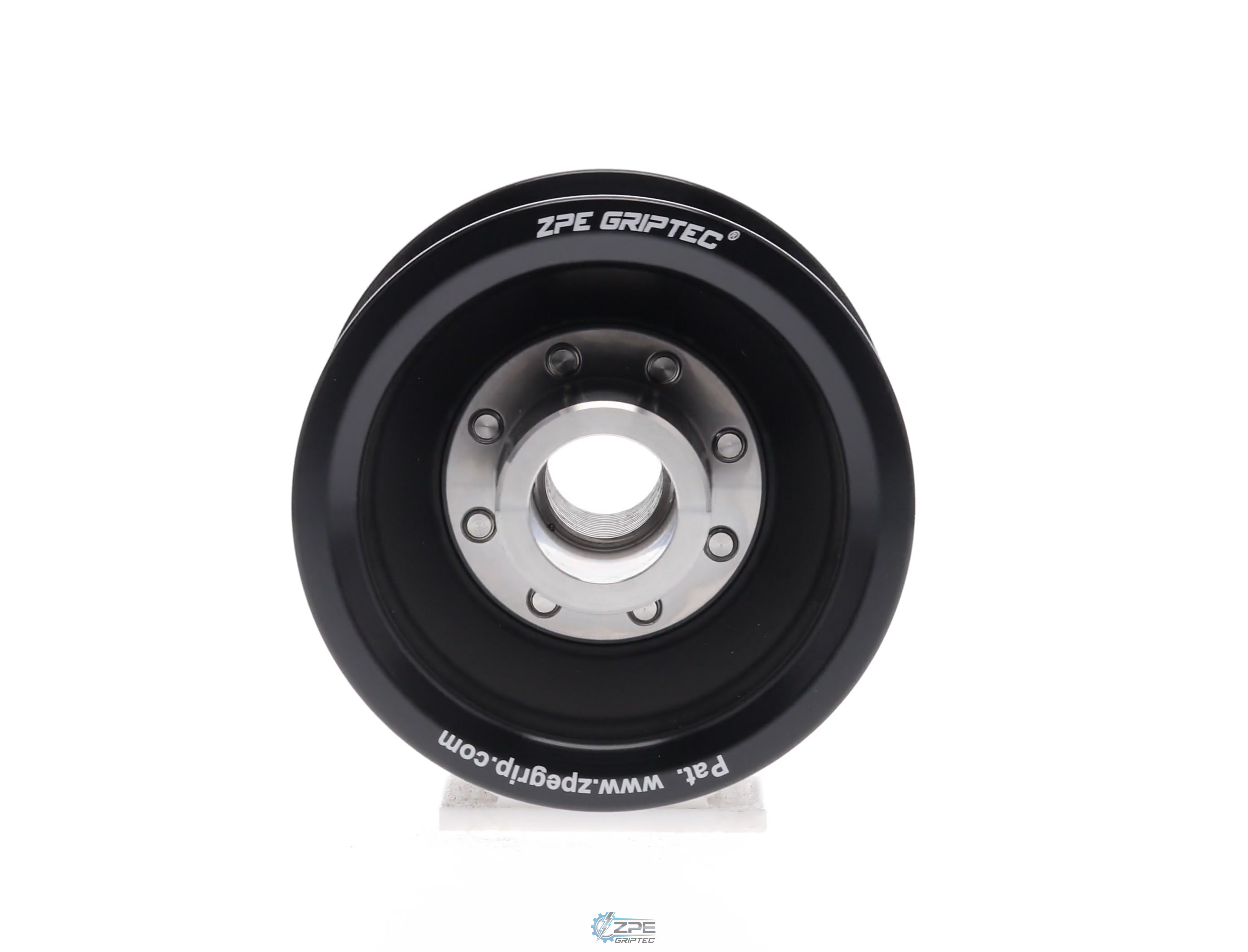 3.05" 10 Rib ZPE GripTec® 2pc HellCat L2V Black Pulley & Hub Kit