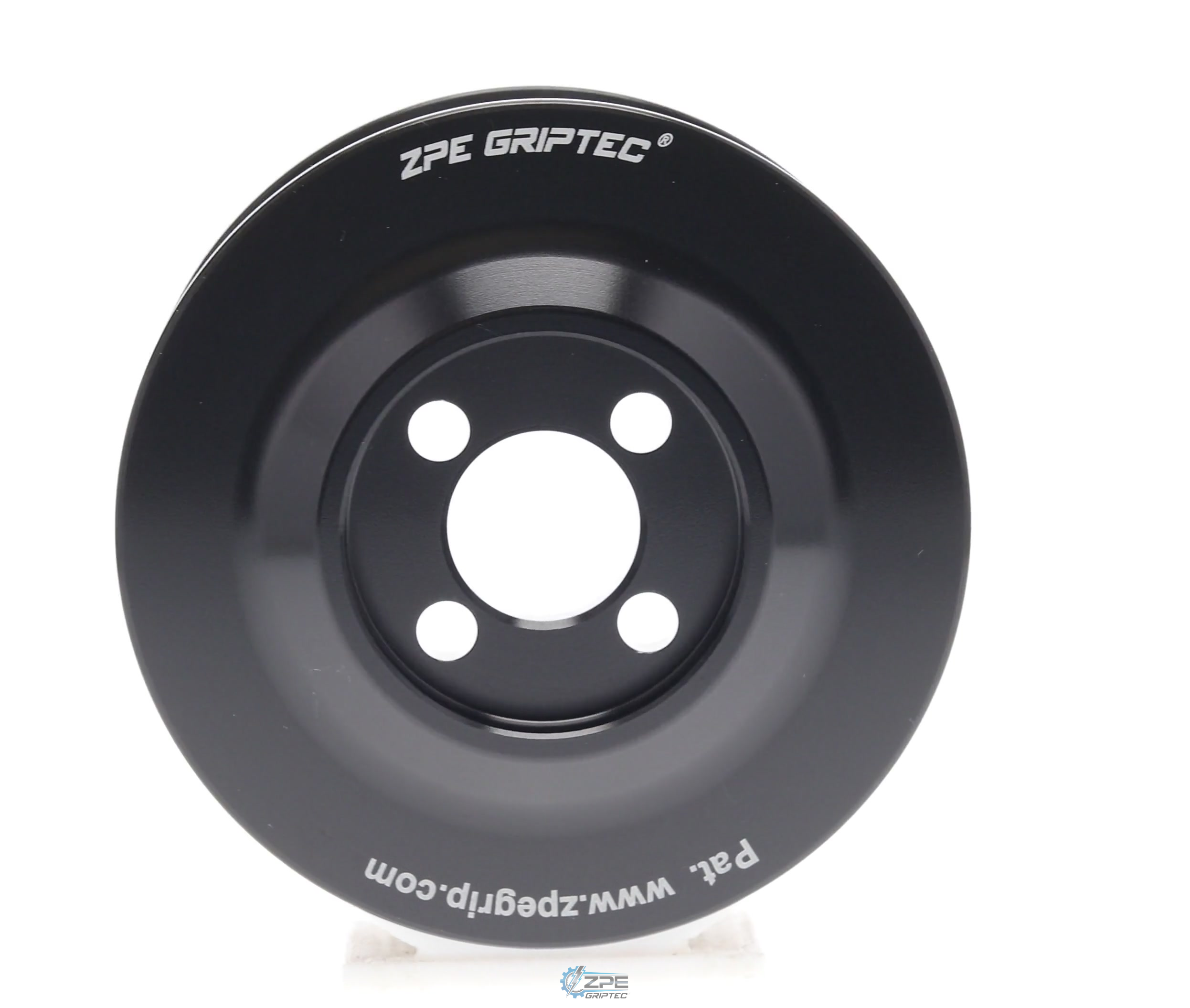 3.25" 6 Rib ZPE GripTec® Whipple Standard L3V-A Black Pulley