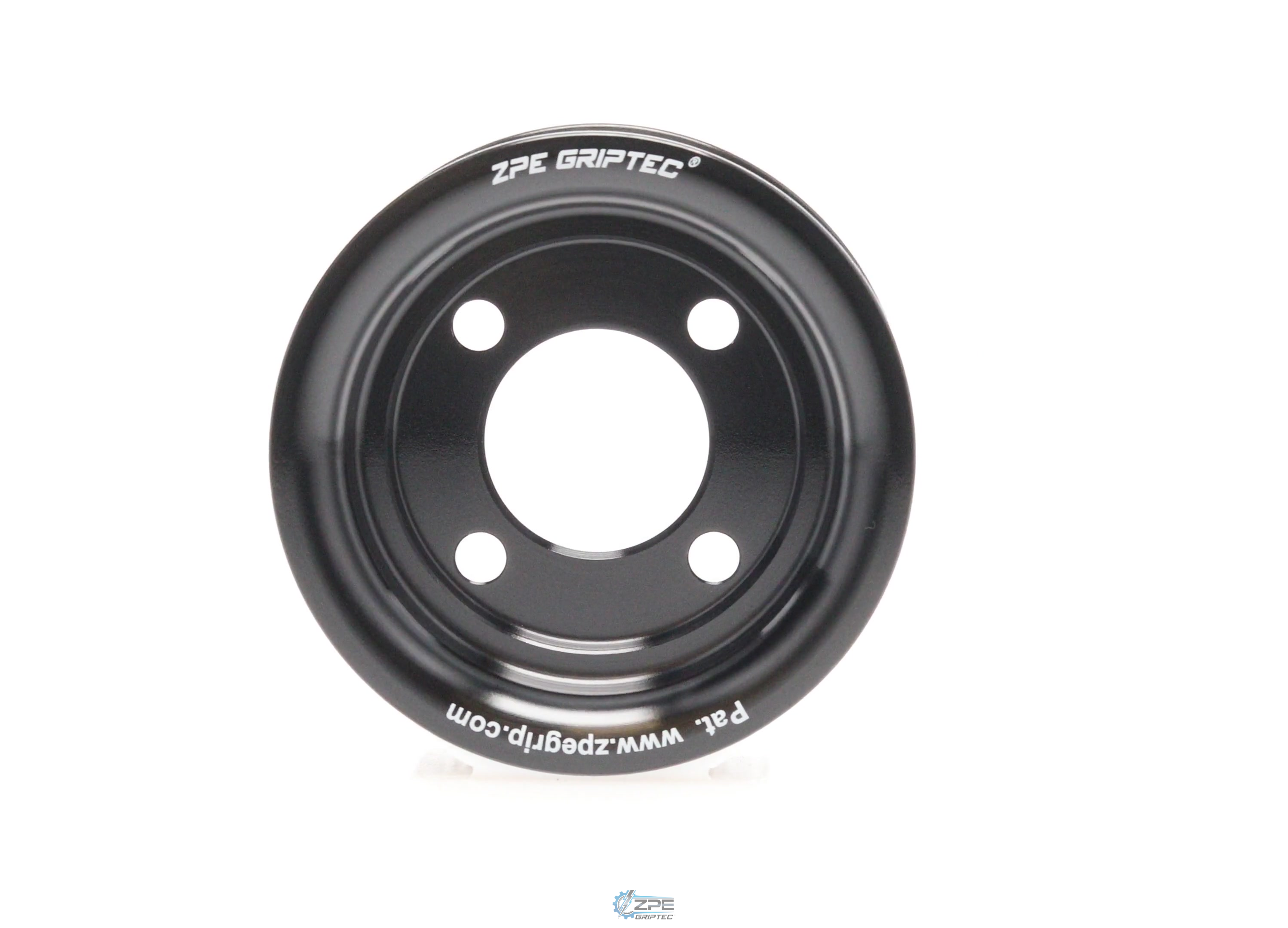 2.80" 6 Rib ZPE GripTec® 2pc Magnuson TVS L3 Black Pulley Only