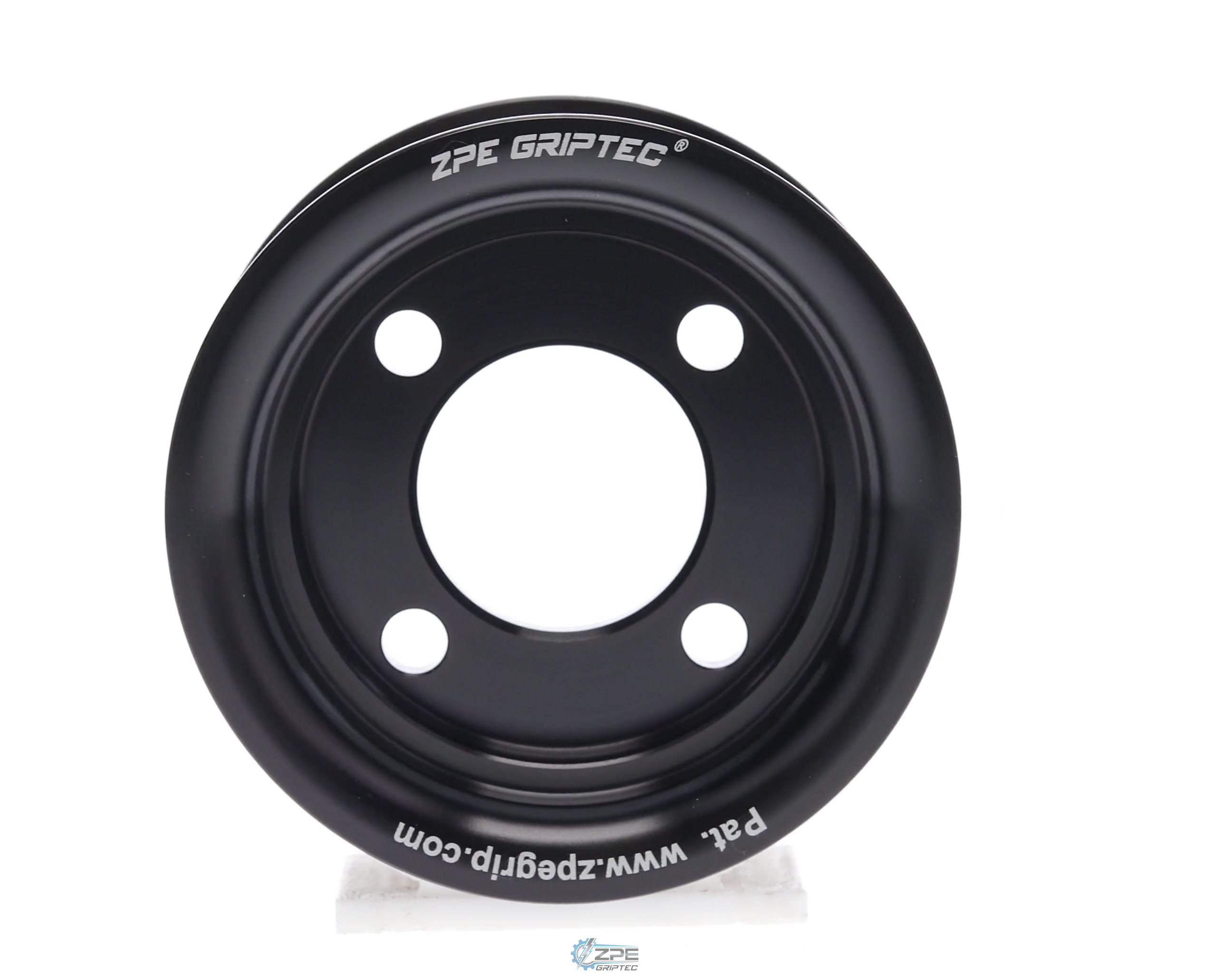 2.65" 8 Rib ZPE GripTec® 2pc Magnuson TVS L3 Black Pulley Only