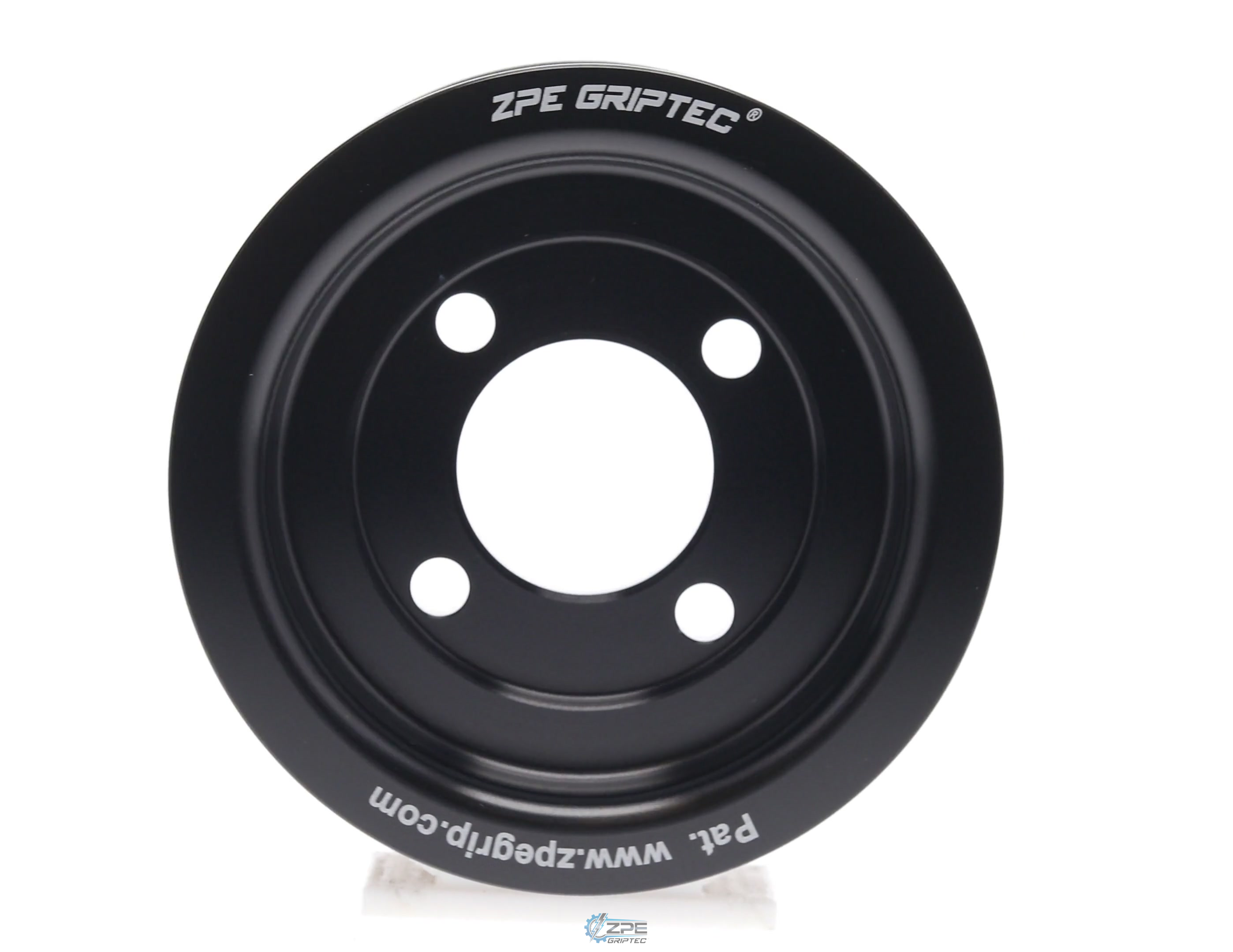 3.20" 10 Rib ZPE GripTec® 2pc Magnuson TVS L3 Black Pulley Only