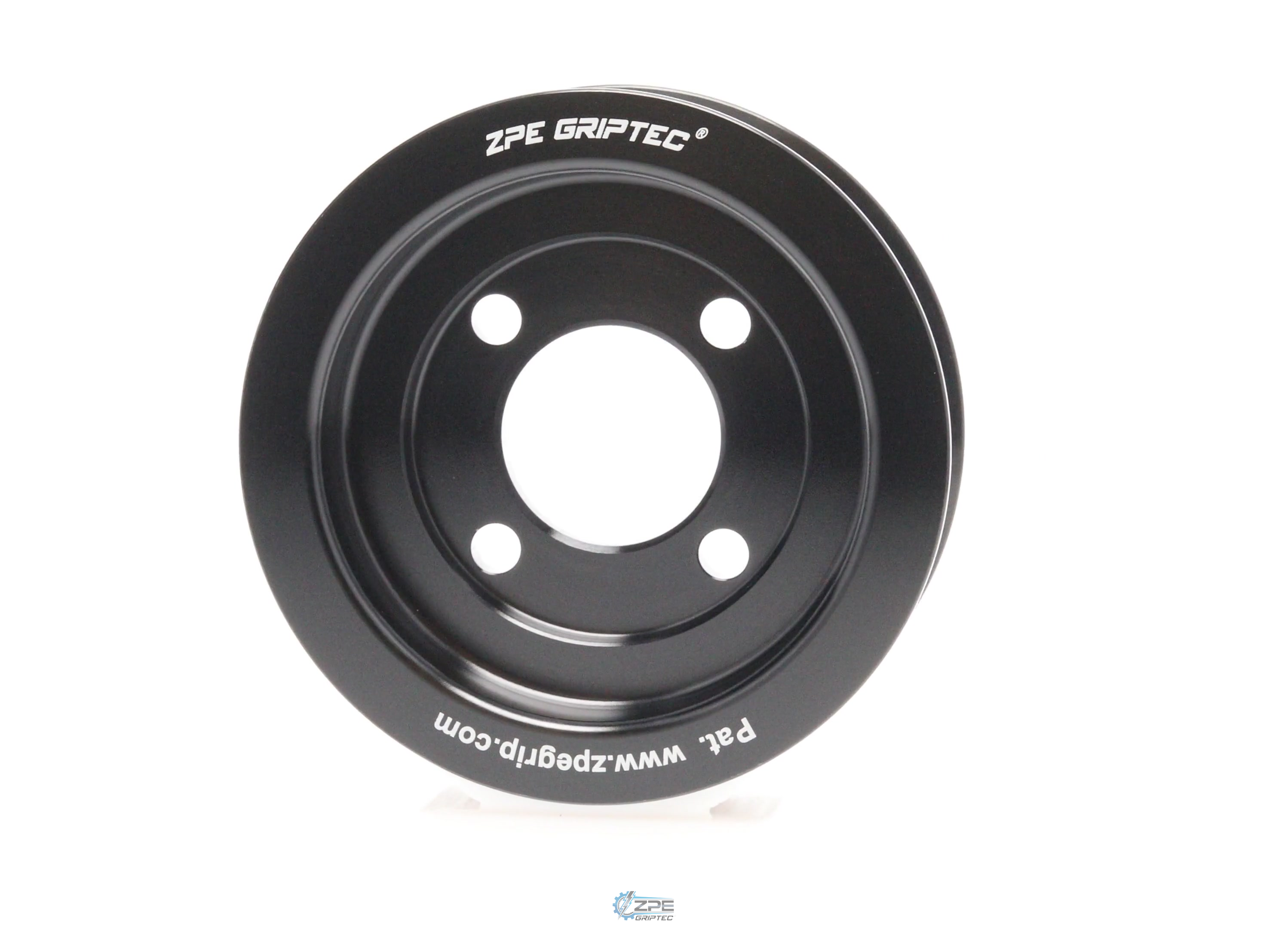 3.20" 6 Rib ZPE GripTec® 2pc Magnuson TVS L3 Black Pulley Only