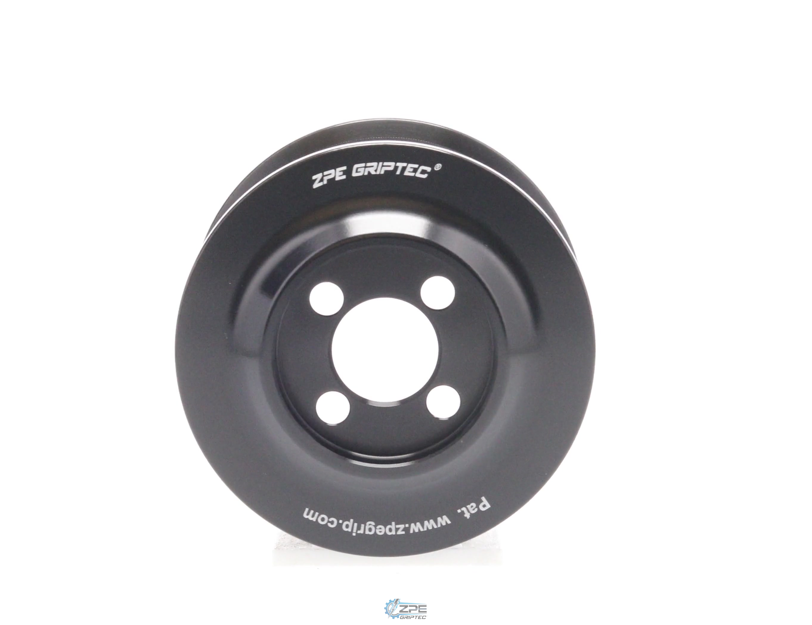 2.875" 10  Rib ZPE GripTec® Whipple Standard L3 Black Pulley