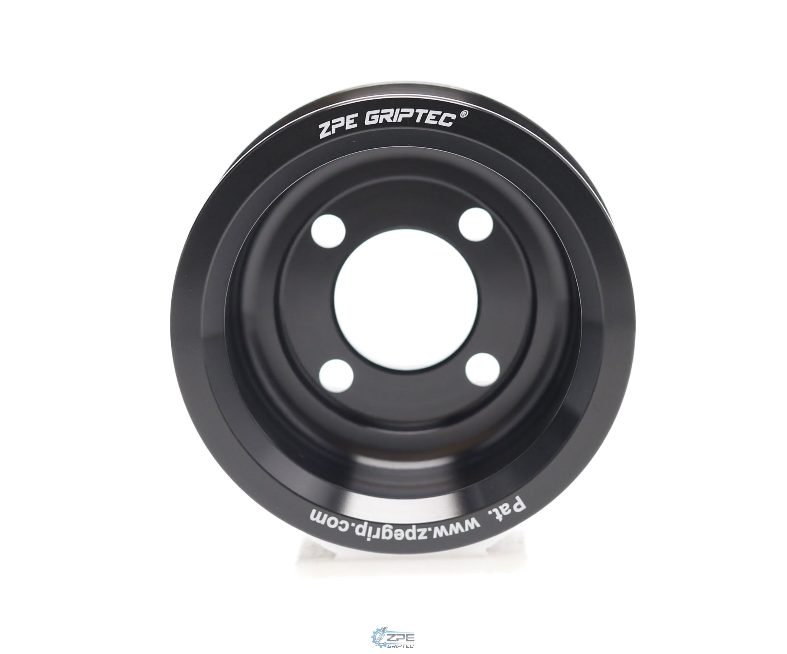 81mm 6 Rib ZPE GripTec® 2pc Magnuson Heartbeat TVS L3 Black Pulley Only