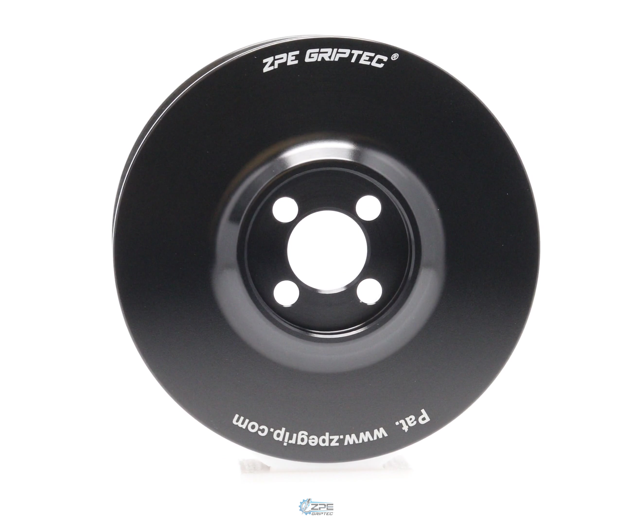 4.00" 10 Rib ZPE GripTec® Whipple Standard L3 Black Pulley