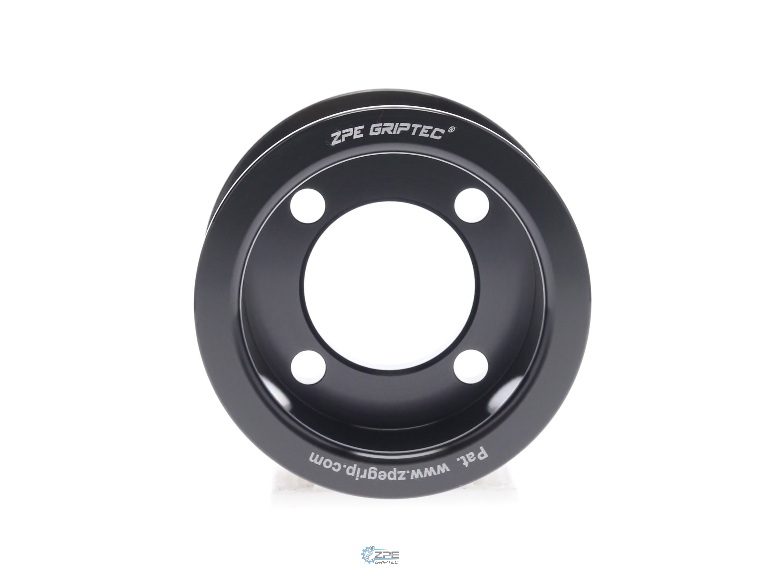 2.50" 8 Rib ZPE GripTec® 2pc Edelbrock TVS L3 Black Pulley Only