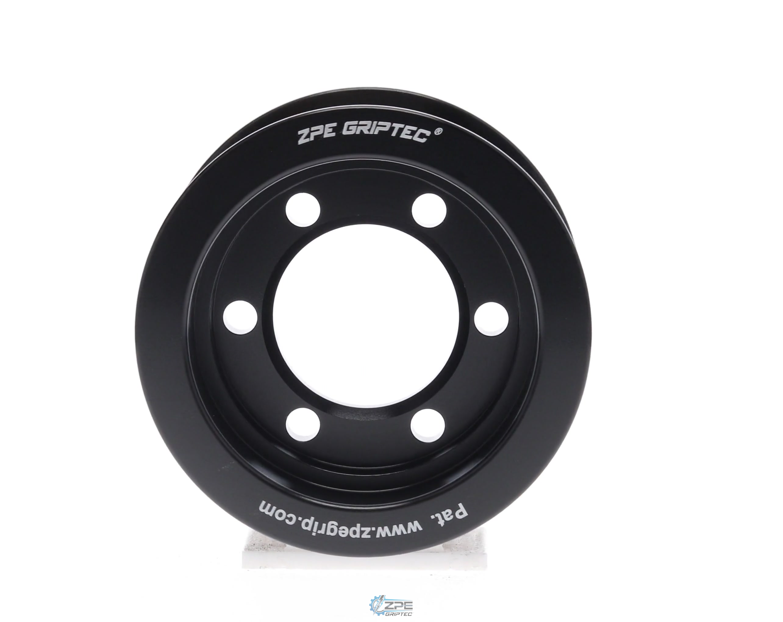2.95" 10 Rib ZPE GripTec® 2pc Vortech YSi/JT/V3 L3 Black Pulley Only