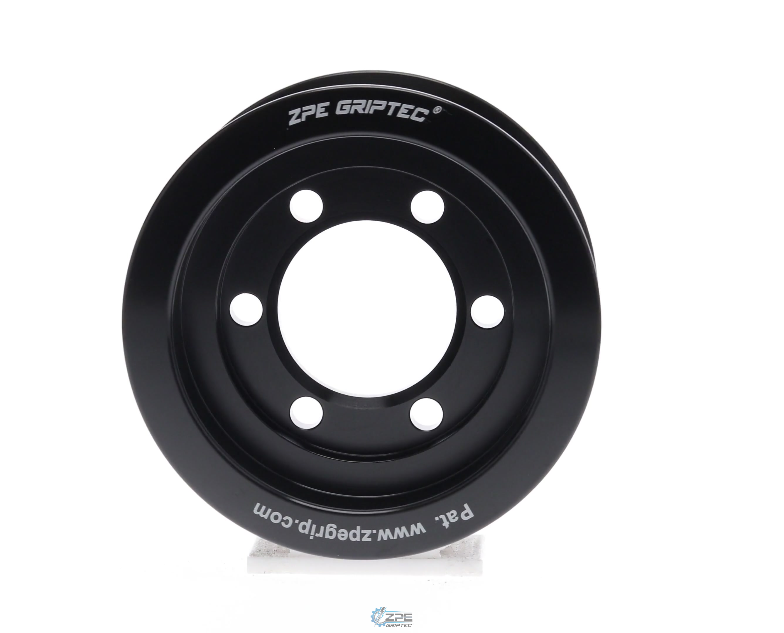 3.25" 10 Rib ZPE GripTec® 2pc Vortech YSi/JT/V3 L3 Black Pulley Only