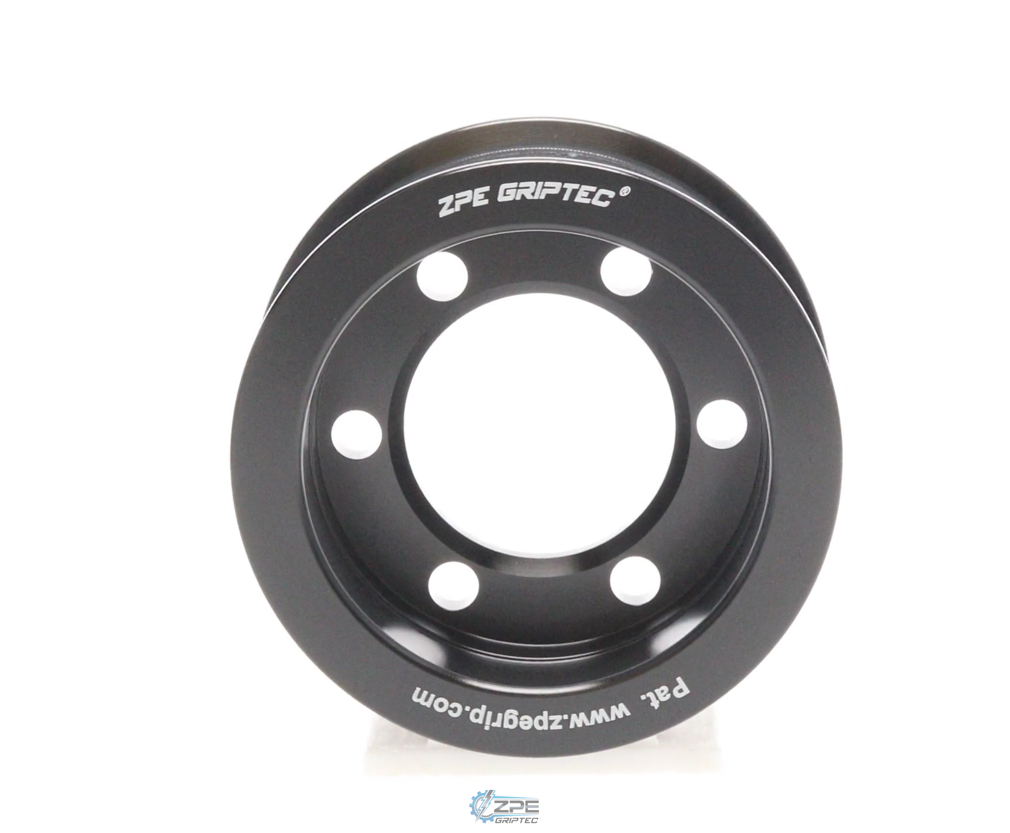 2.70" 8 Rib ZPE GripTec® 2pc Vortech YSi/JT/V3 L3 Black Pulley Only
