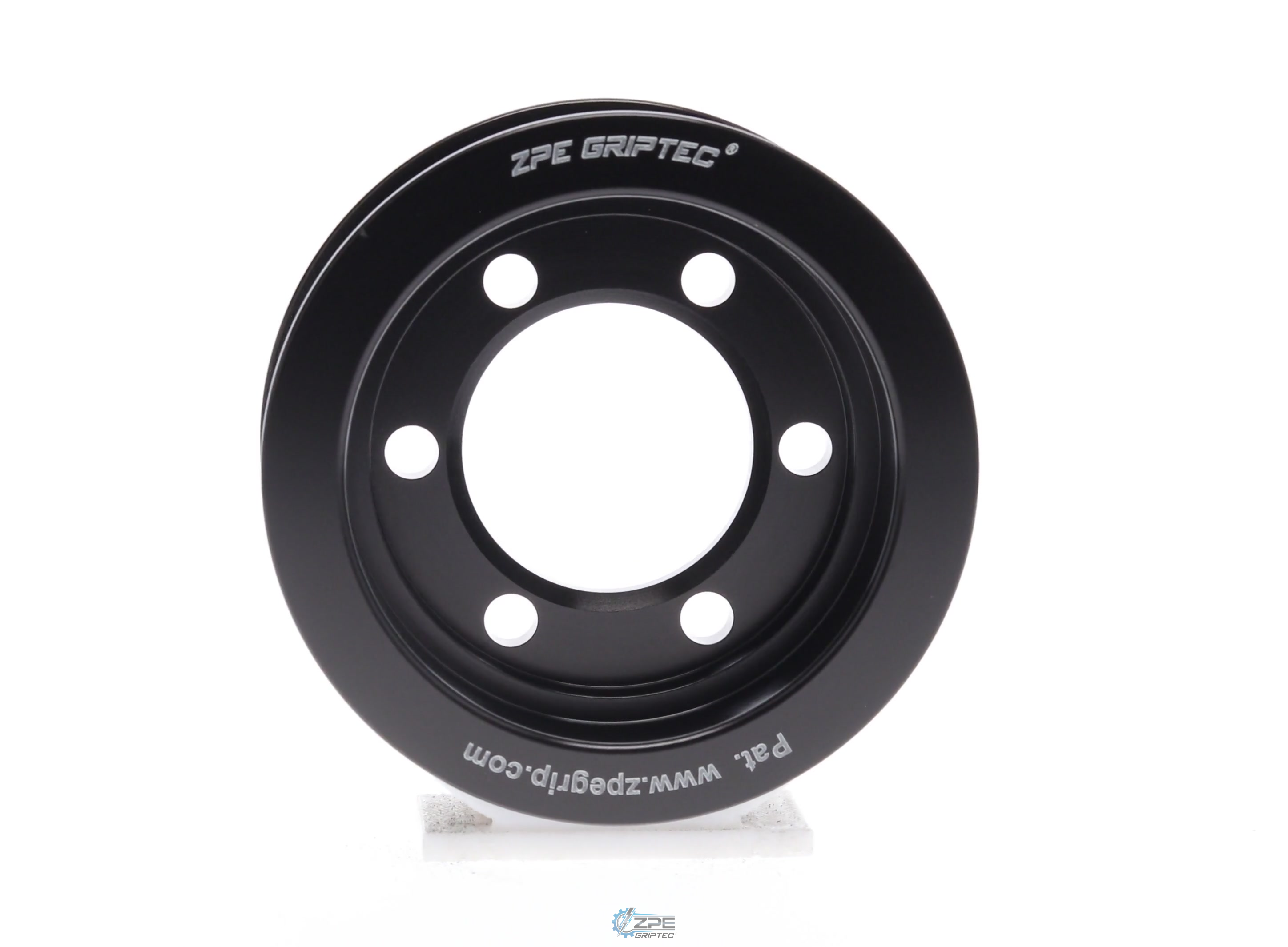 2.95" 6 Rib ZPE GripTec® 2pc Vortech YSi/JT/V3 L3 Black Pulley Only