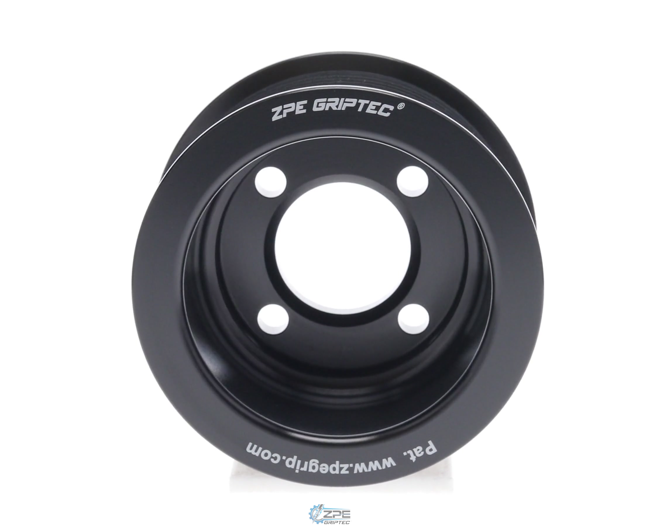 2.90" 10 Rib ZPE GripTec® 2pc Magnuson Dodge Hemi 2650 TVS L3 Black Pulley Only