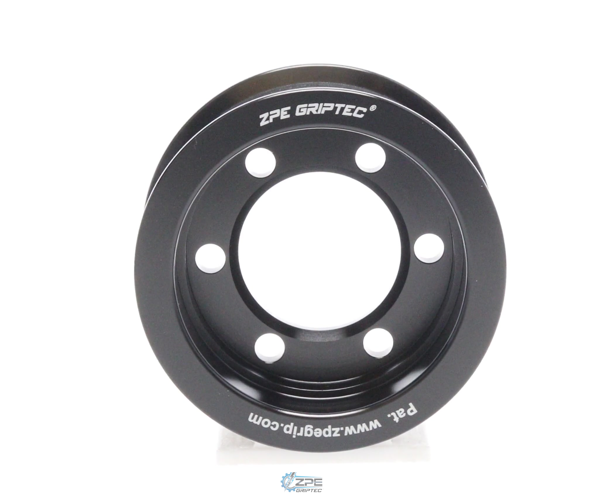 2.75" 8 Rib ZPE GripTec® 2pc Vortech YSi/JT/V3 L3 Black Pulley Only