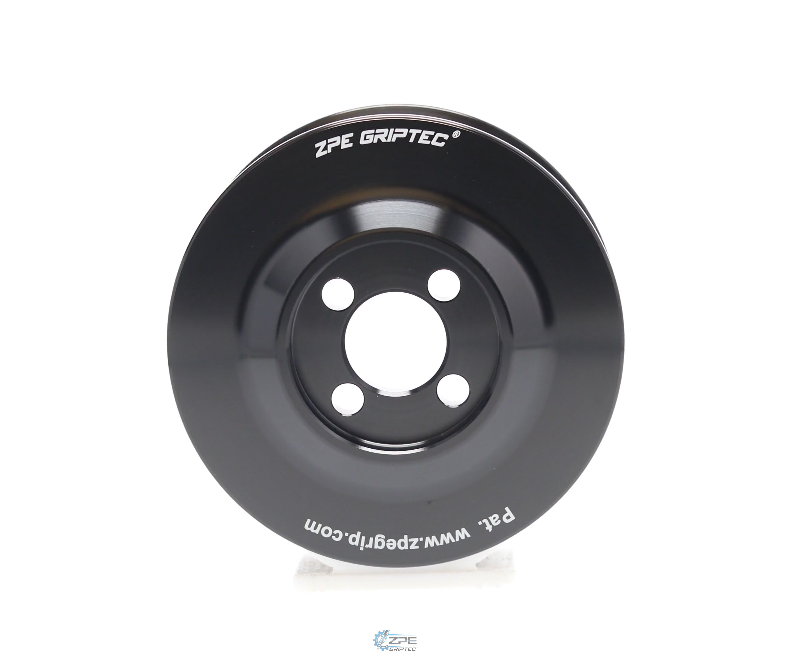 3.30" 6 Rib ZPE GripTec® Whipple Standard L3 Black Pulley