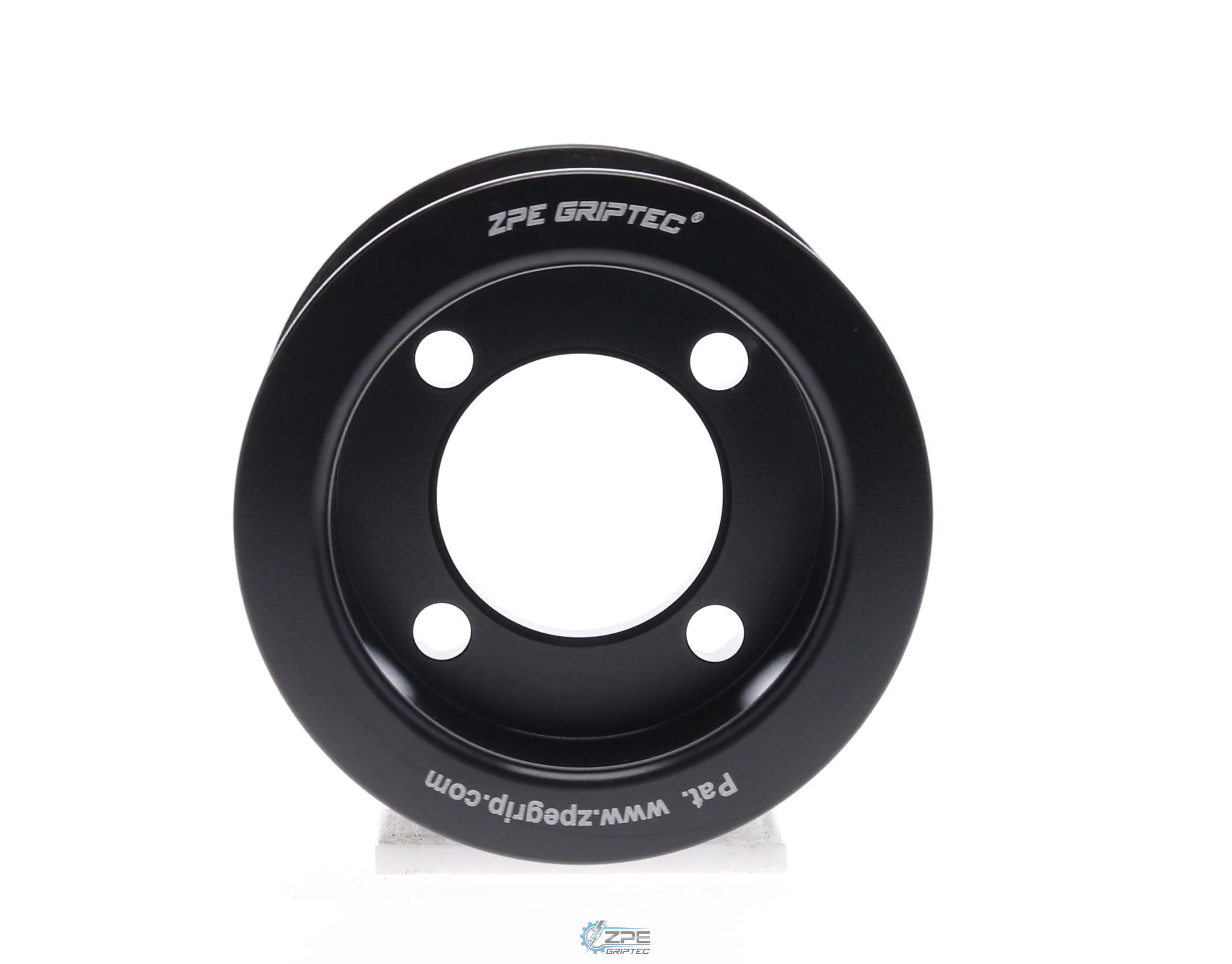 2.65" 12 Rib ZPE GripTec® 2pc Edelbrock TVS L3 Black Pulley Only