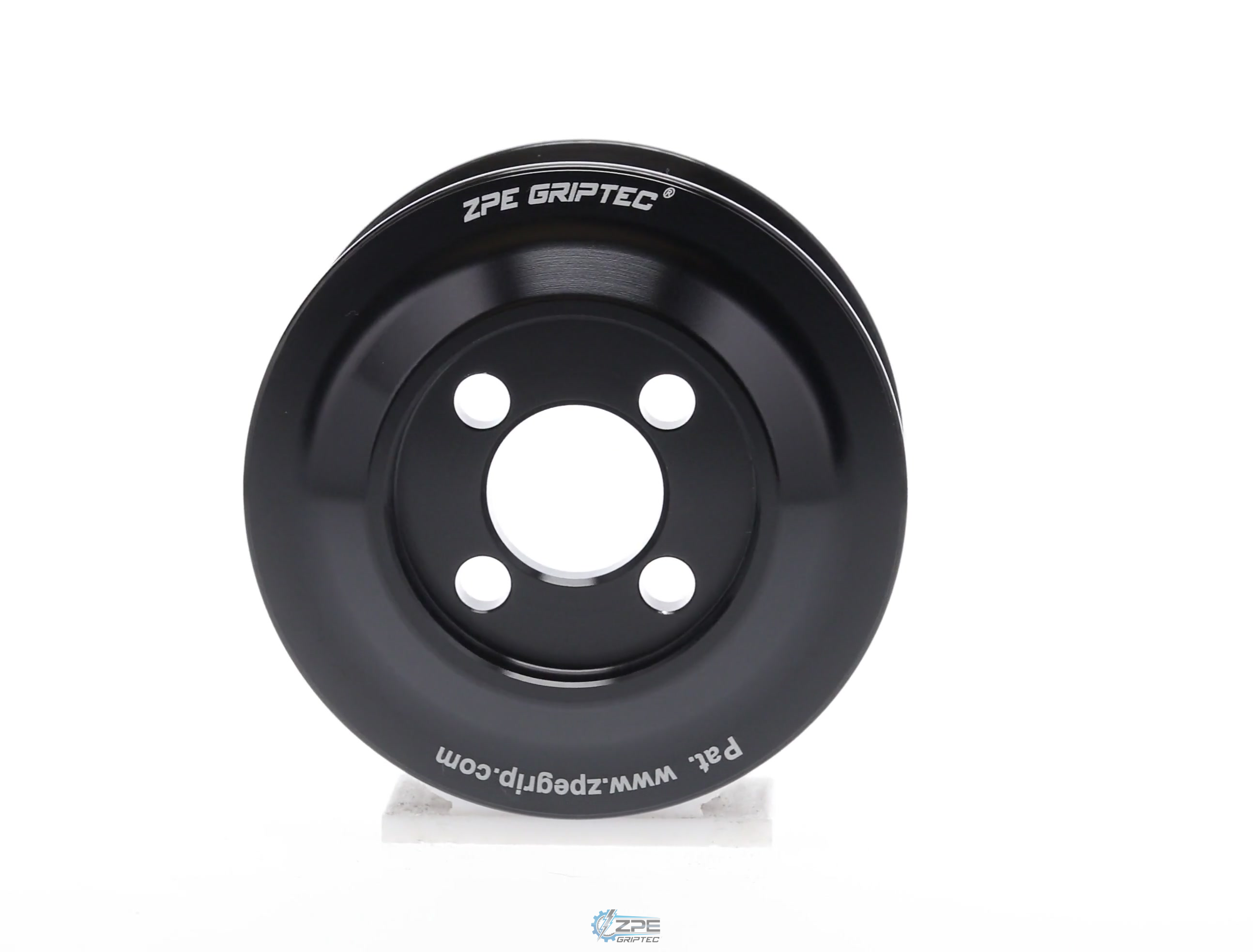 2.70" 6 Rib ZPE GripTec® Whipple Standard L3 Black Pulley