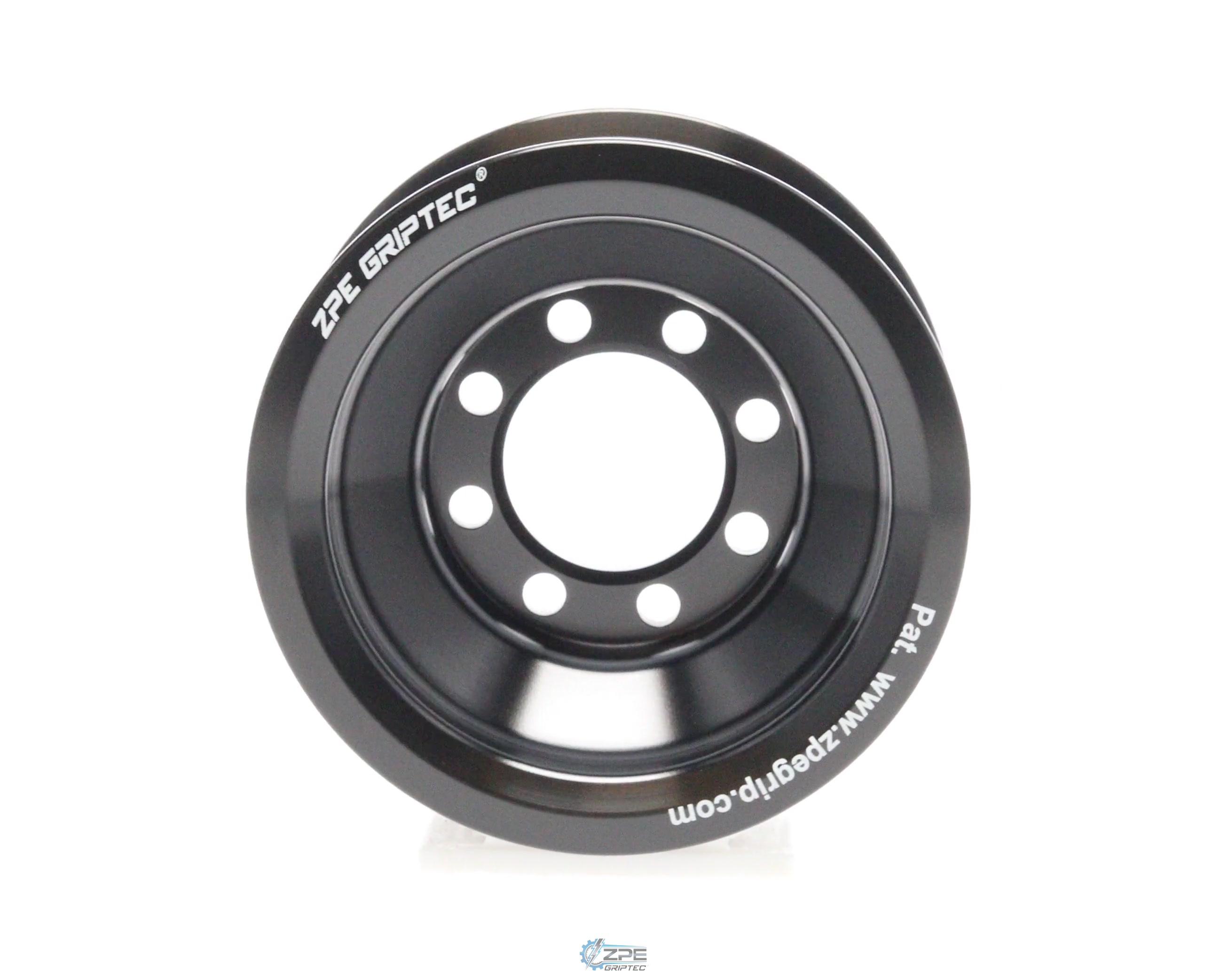 3.05" 10 Rib ZPE GripTec® 2pc HellCat L2V Black Pulley Only