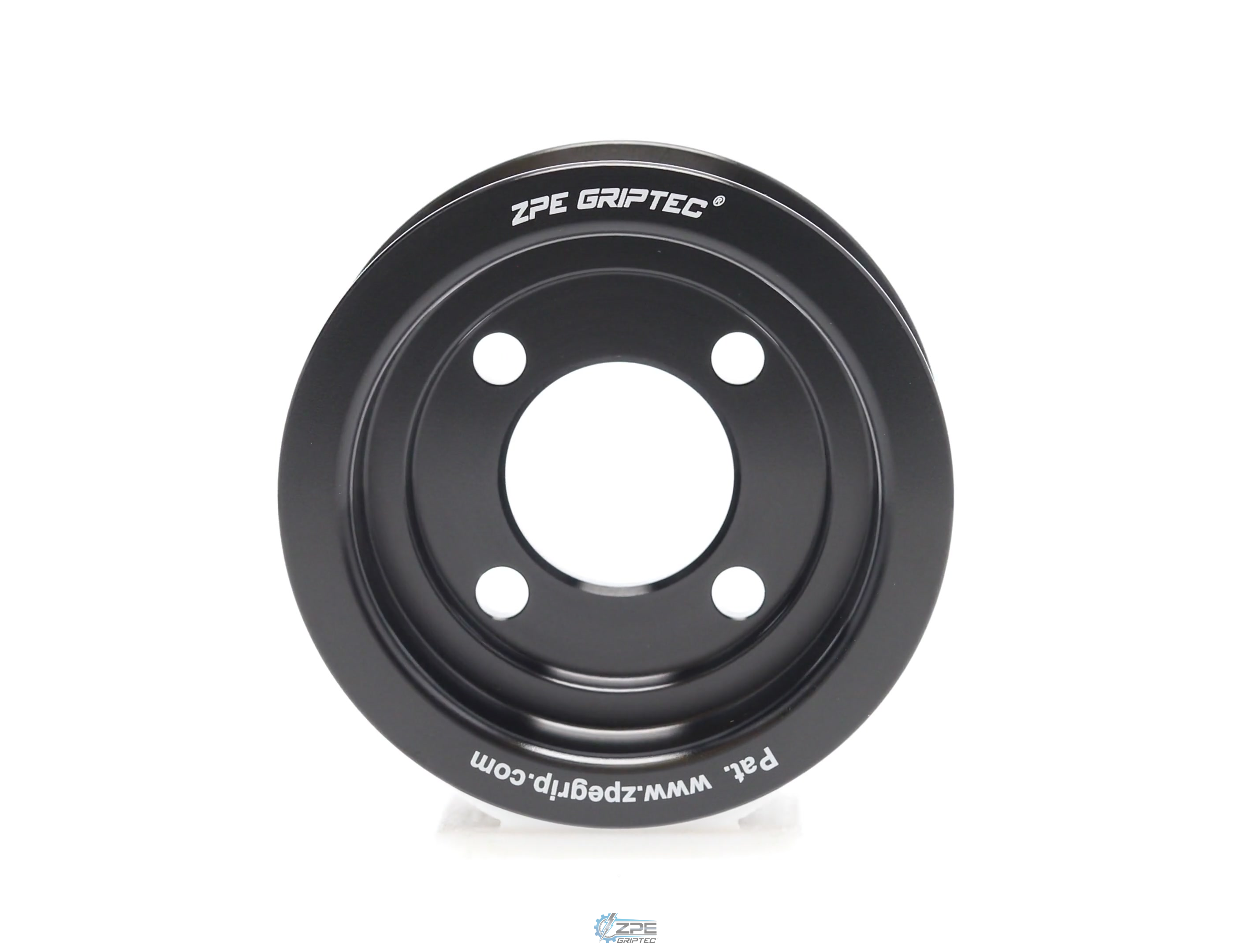 2.90" 6 Rib ZPE GripTec® 2pc Magnuson TVS L3 Black Pulley Only