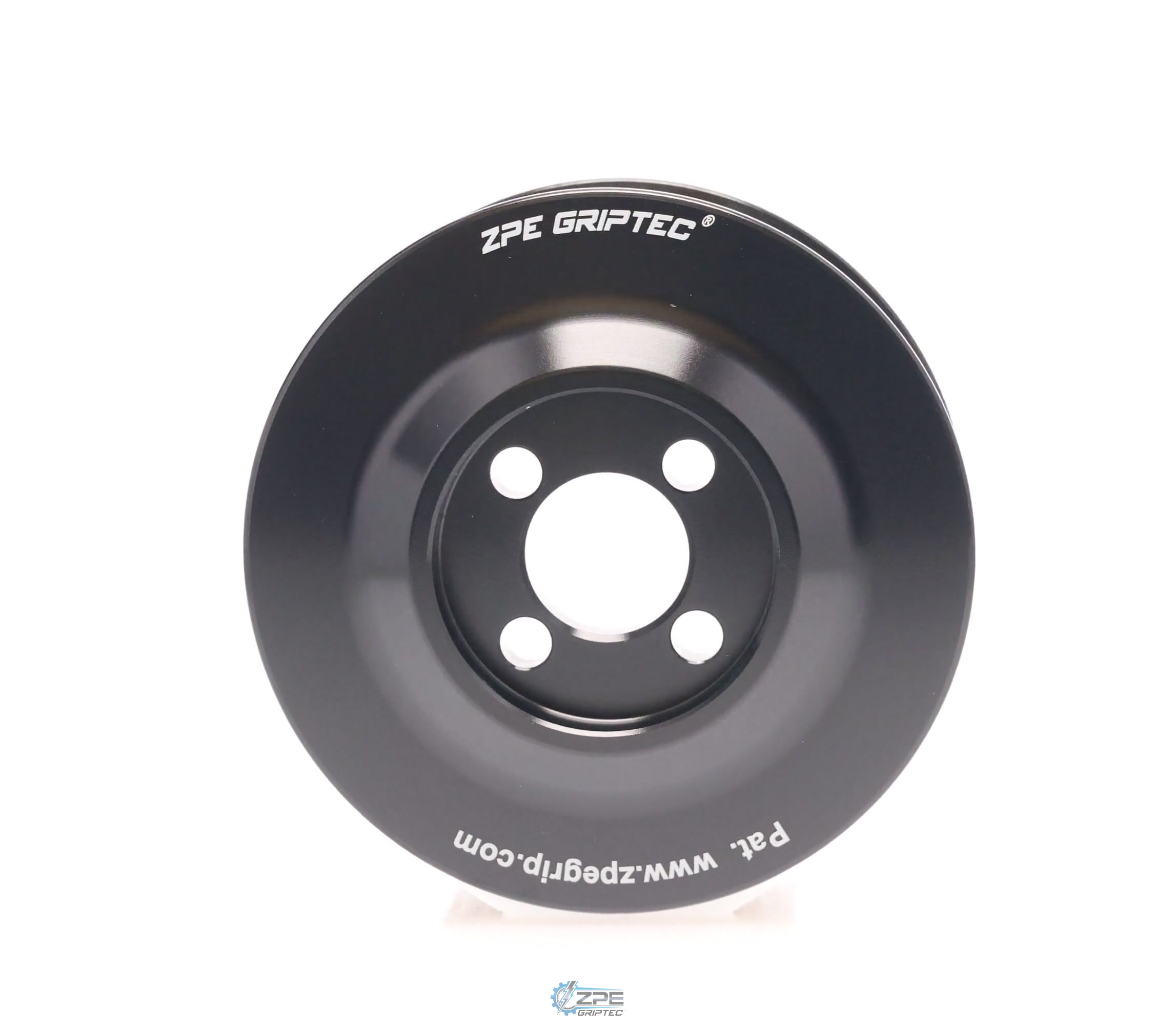 3.25" 6 Rib ZPE GripTec® Whipple Standard L3 Black Pulley