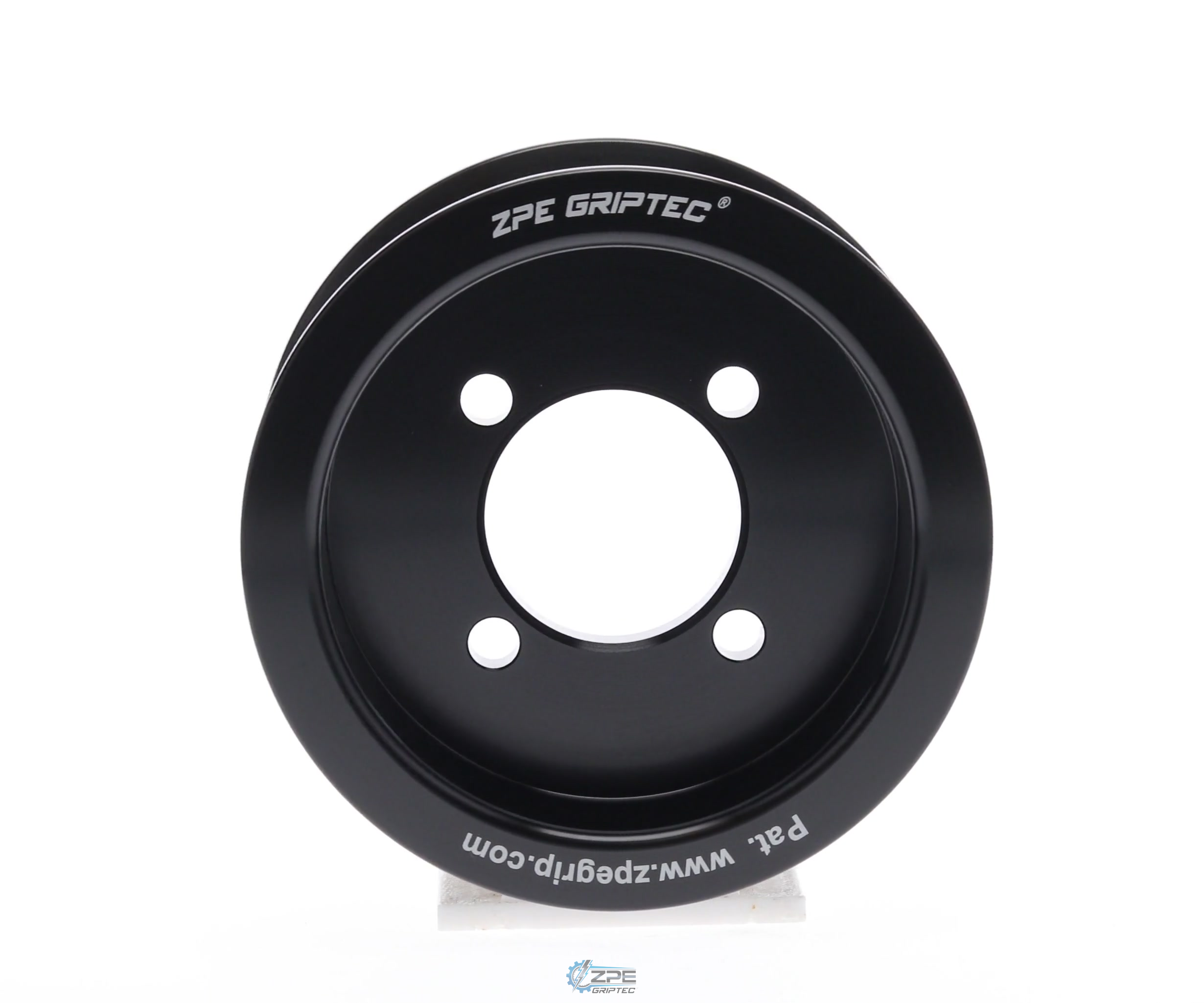 3.25" 11 Rib ZPE GripTec® 2pc Edelbrock TVS L3 Black Pulley Only