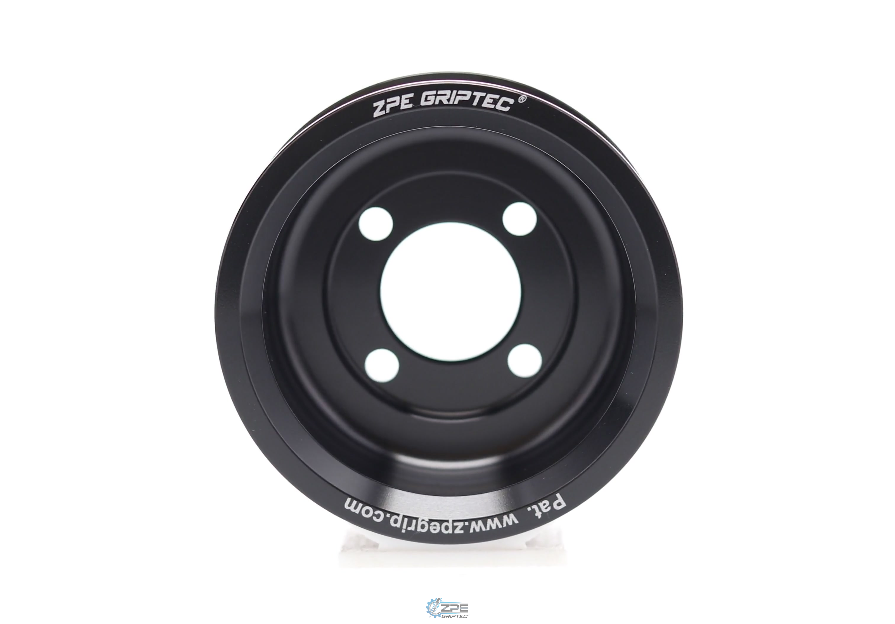 3.30" 6 Rib ZPE GripTec® 2pc Magnuson Heartbeat TVS L3 Black Pulley Only