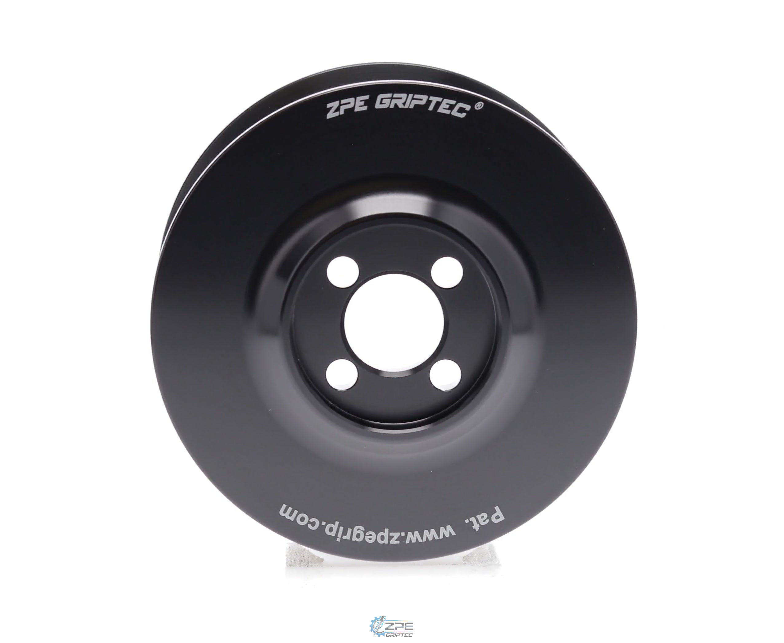 3.625" 10 Rib ZPE GripTec® Whipple Standard L3V-A Black Pulley