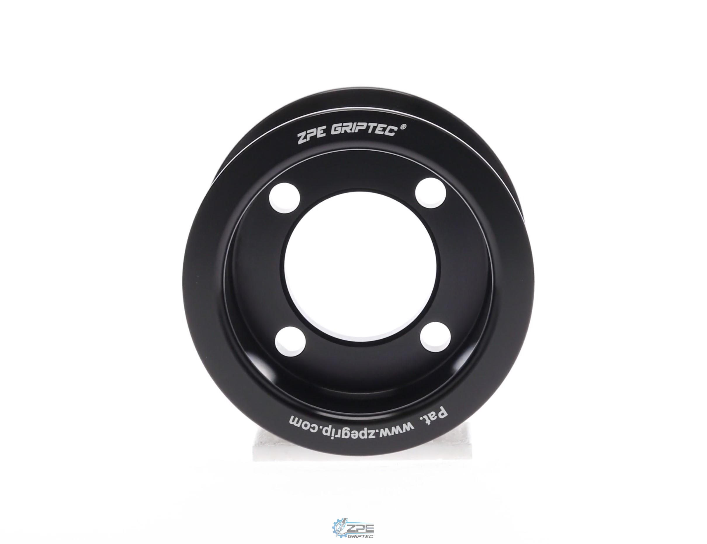 2.50" 10 Rib ZPE GripTec® 2pc Edelbrock TVS L3 Black Pulley Only