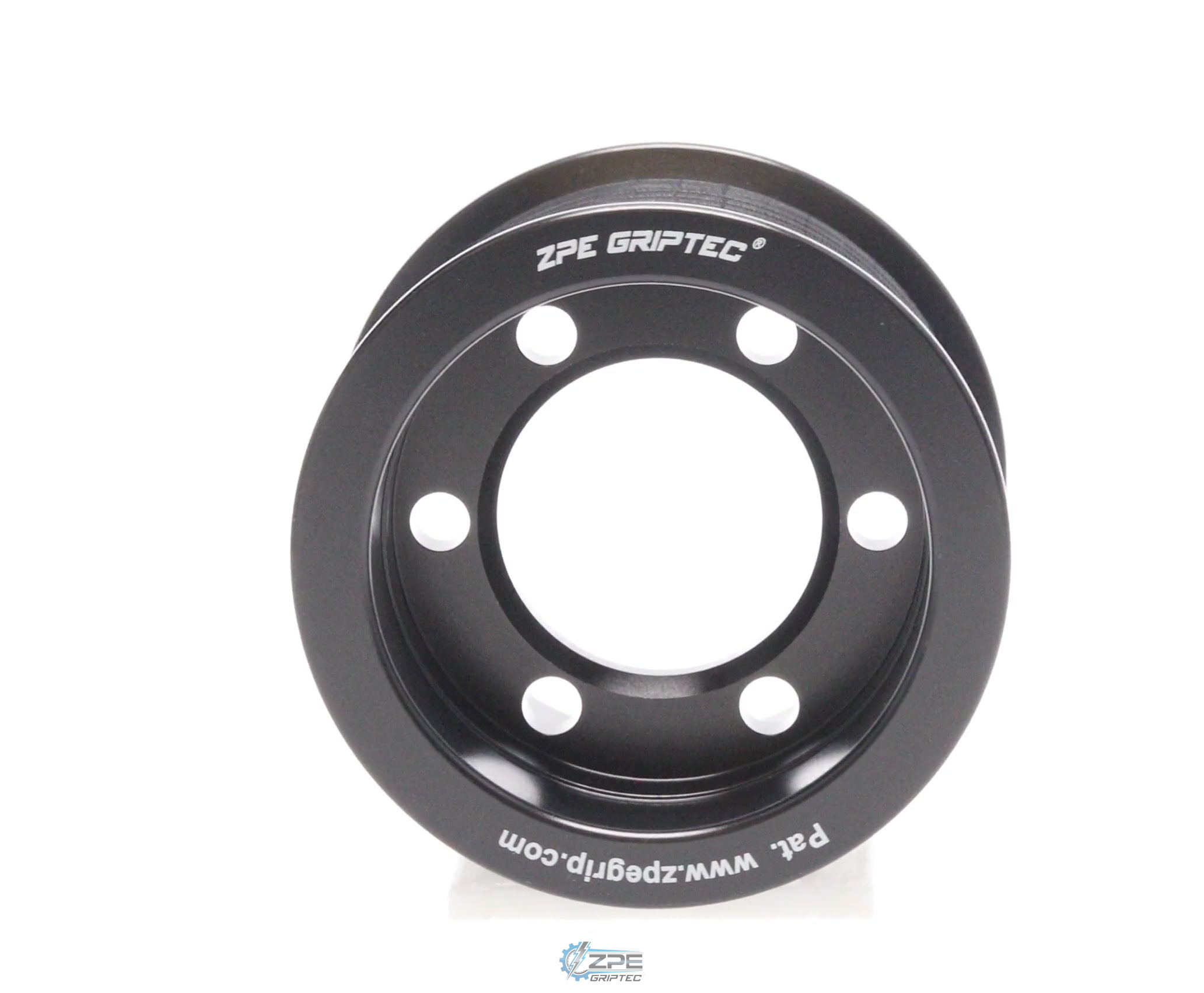 2.65" 10 Rib ZPE GripTec® 2pc Vortech YSi/JT/V3 L3 Black Pulley Only