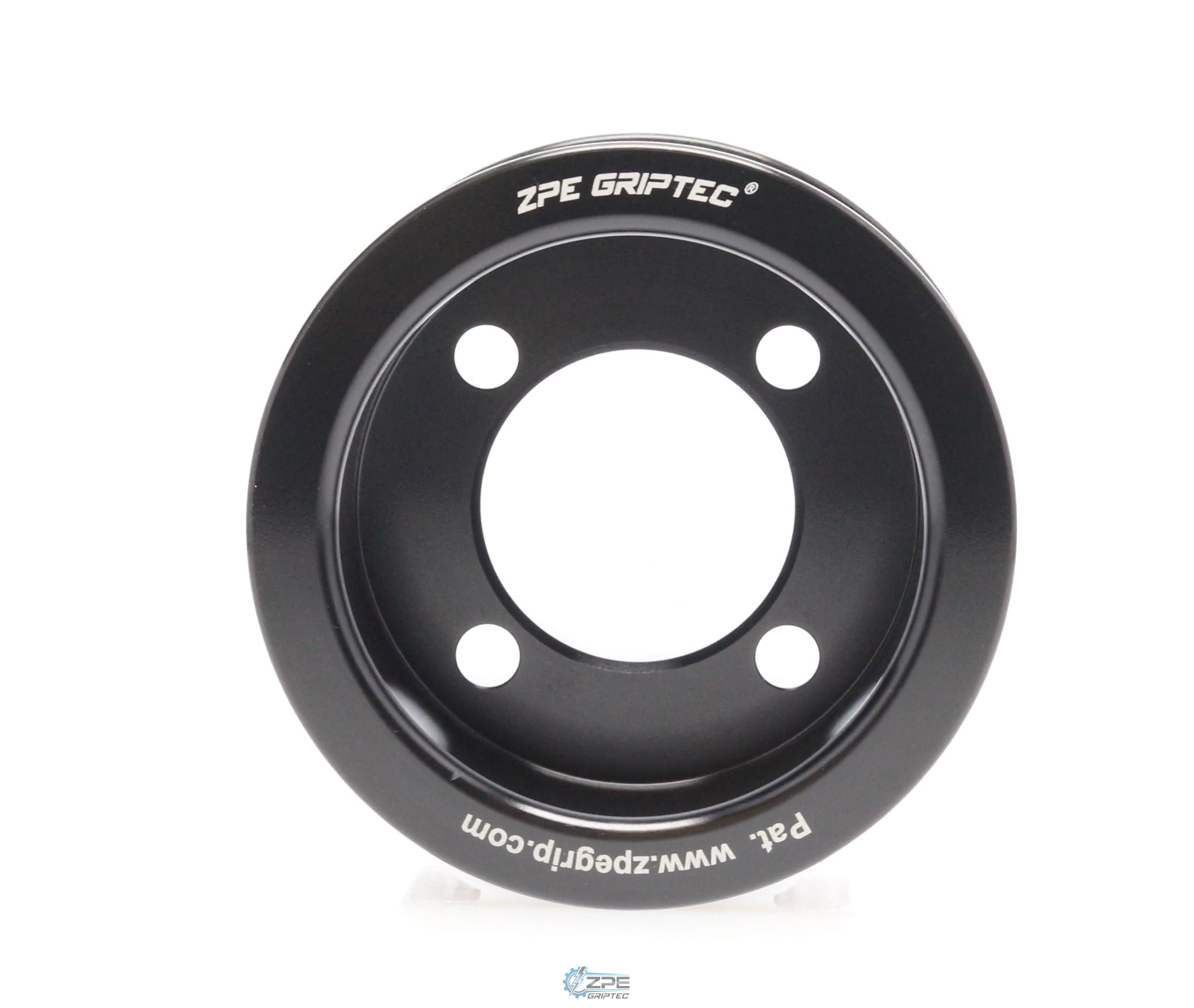 2.65" 6 Rib ZPE GripTec® 2pc Edelbrock TVS L3 Black Pulley Only