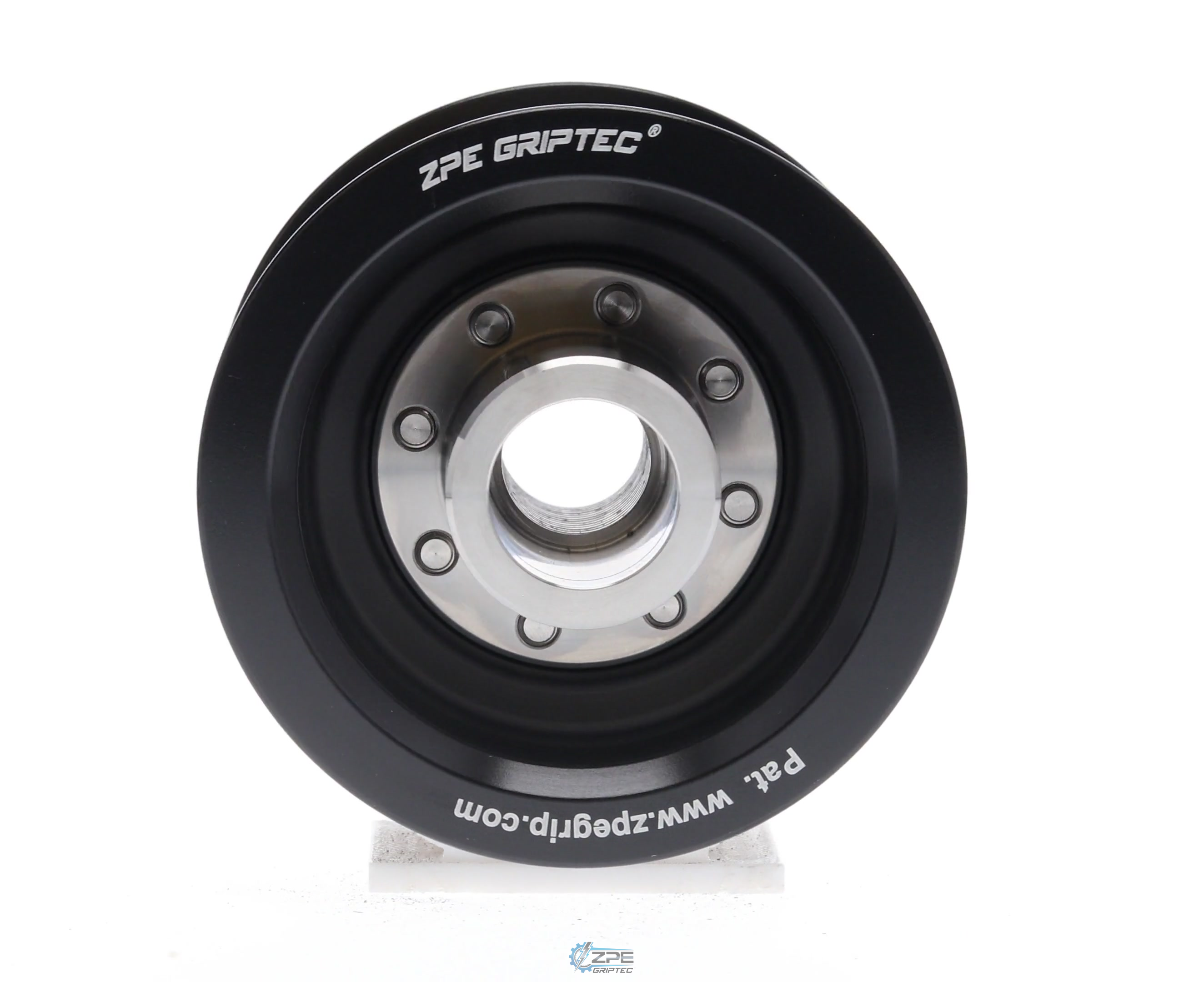 2.95" 10 Rib ZPE GripTec® 2pc HellCat L2V Black Pulley & Hub Kit