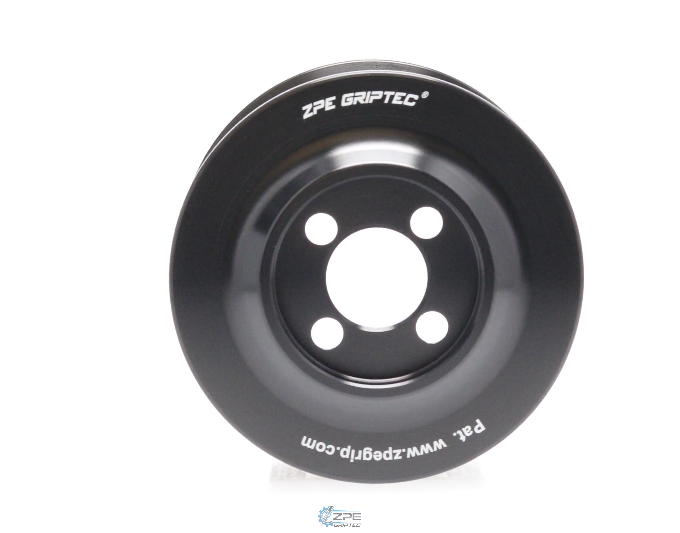 3.00" 12 Rib ZPE GripTec® Whipple Standard L3 Black Pulley