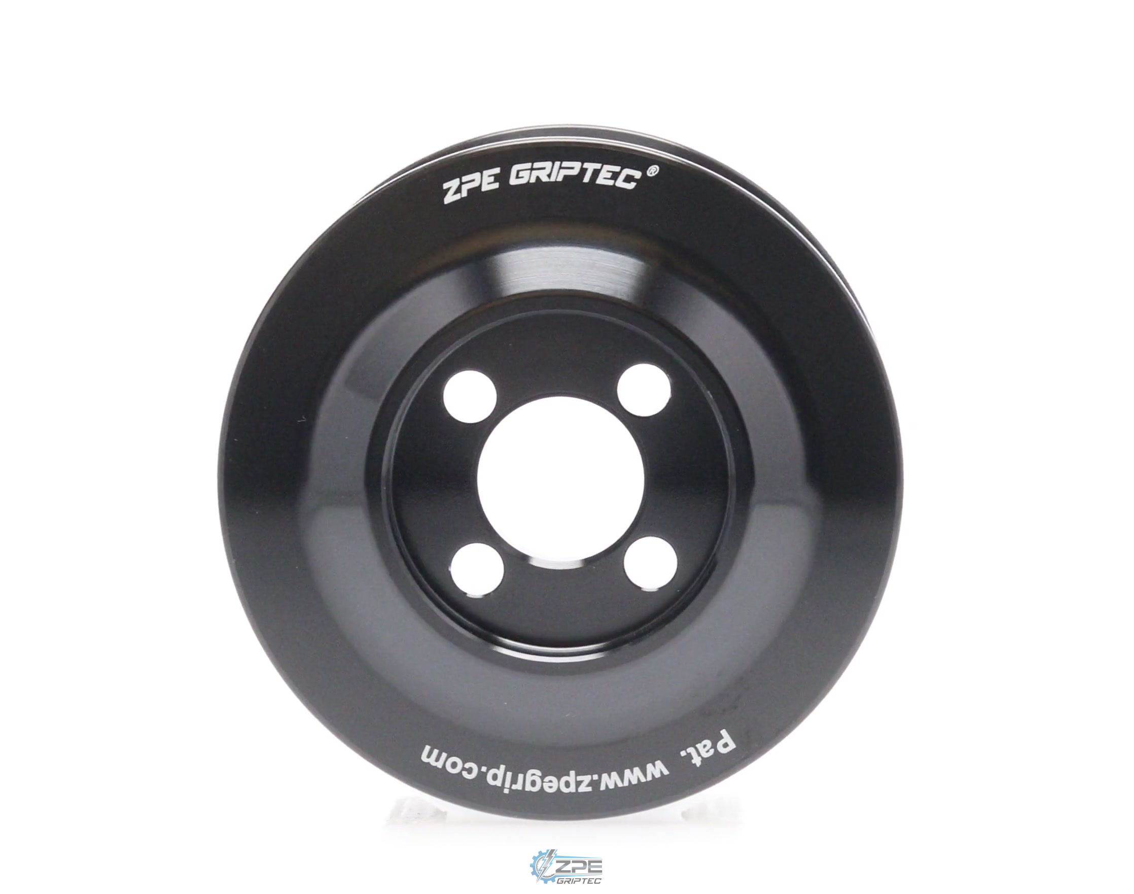 3.00" 8 Rib ZPE GripTec® Whipple Cobra L3 Black Pulley