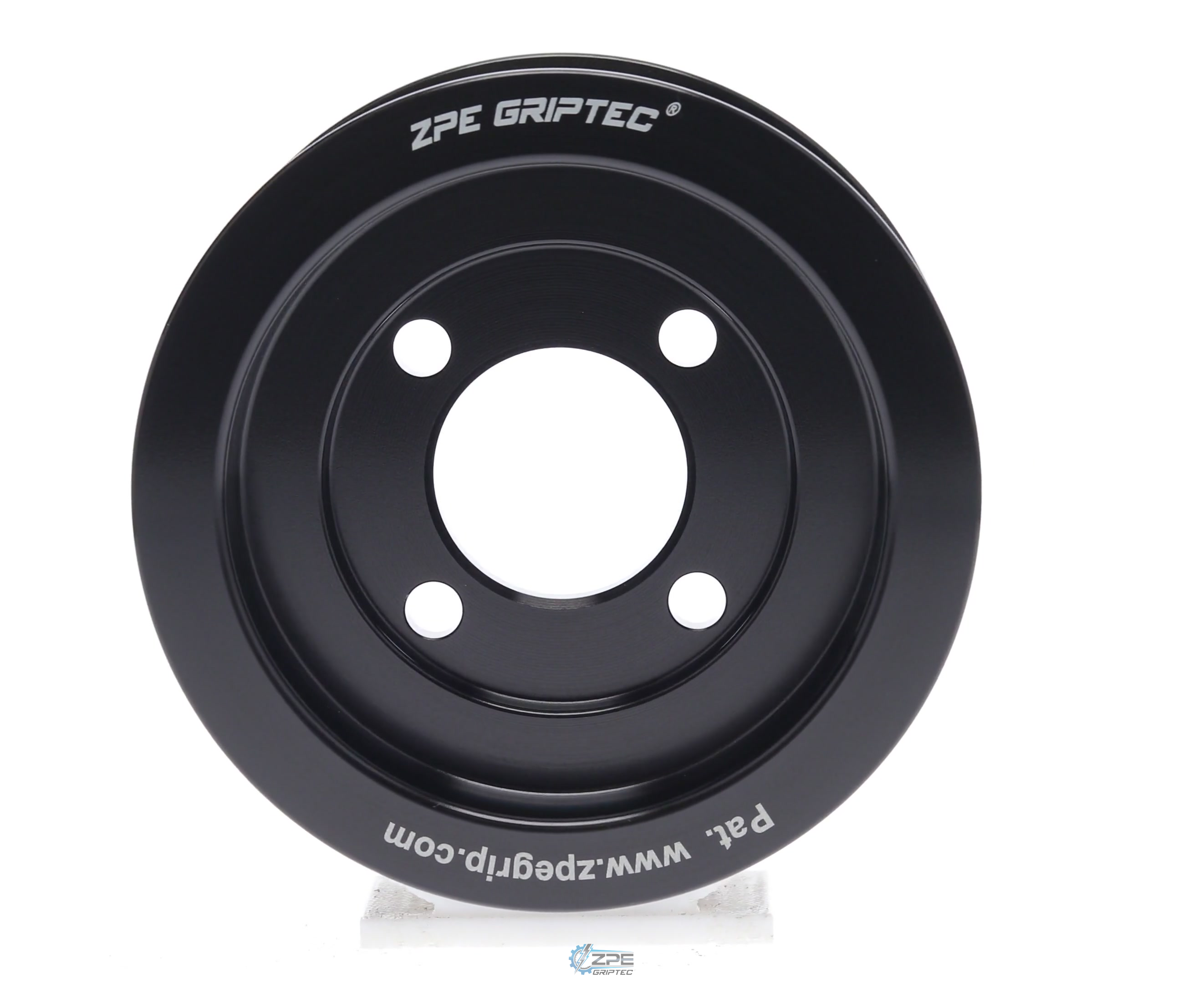 3.30" 8 Rib ZPE GripTec® 2pc Magnuson TVS L3 Black Pulley Only