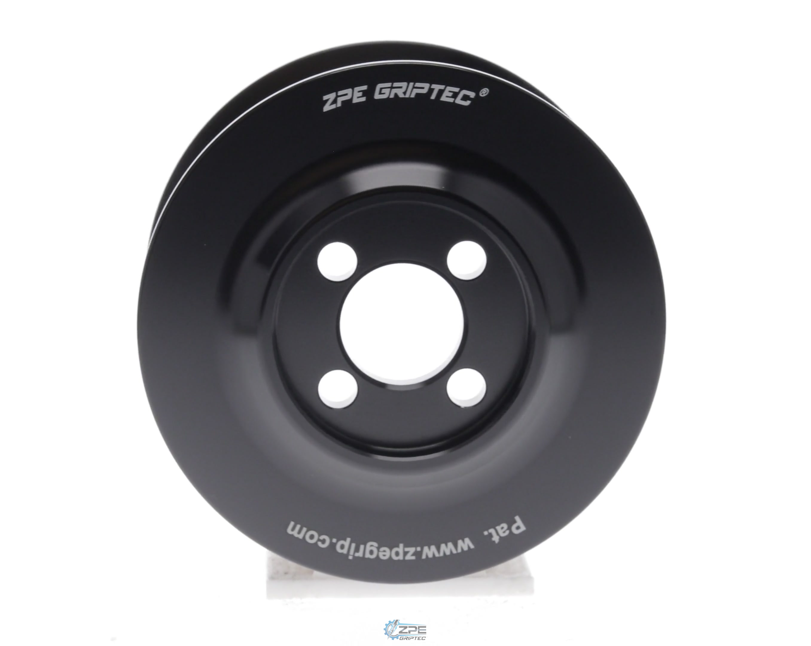 3.125" 10 Rib ZPE GripTec® Whipple Standard L3V-A Black Pulley