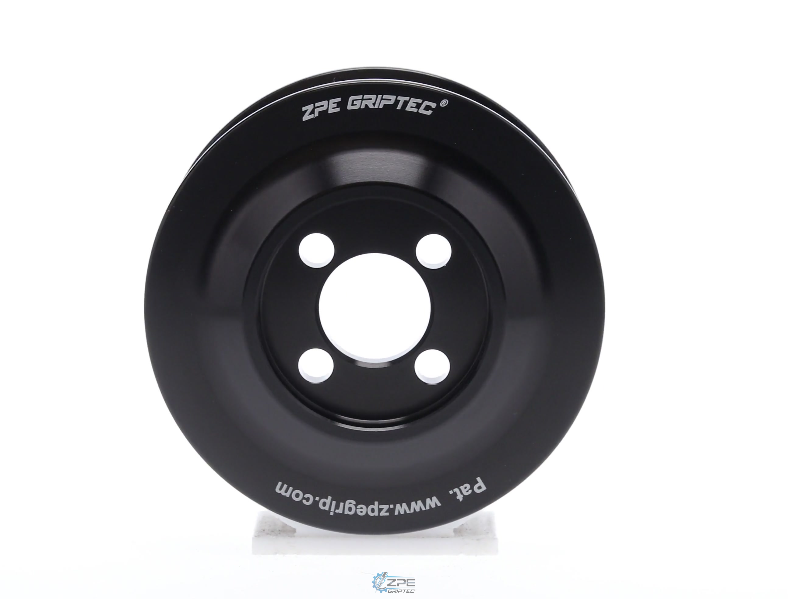 3.00" 6 Rib ZPE GripTec® Whipple Standard L3 Black Pulley