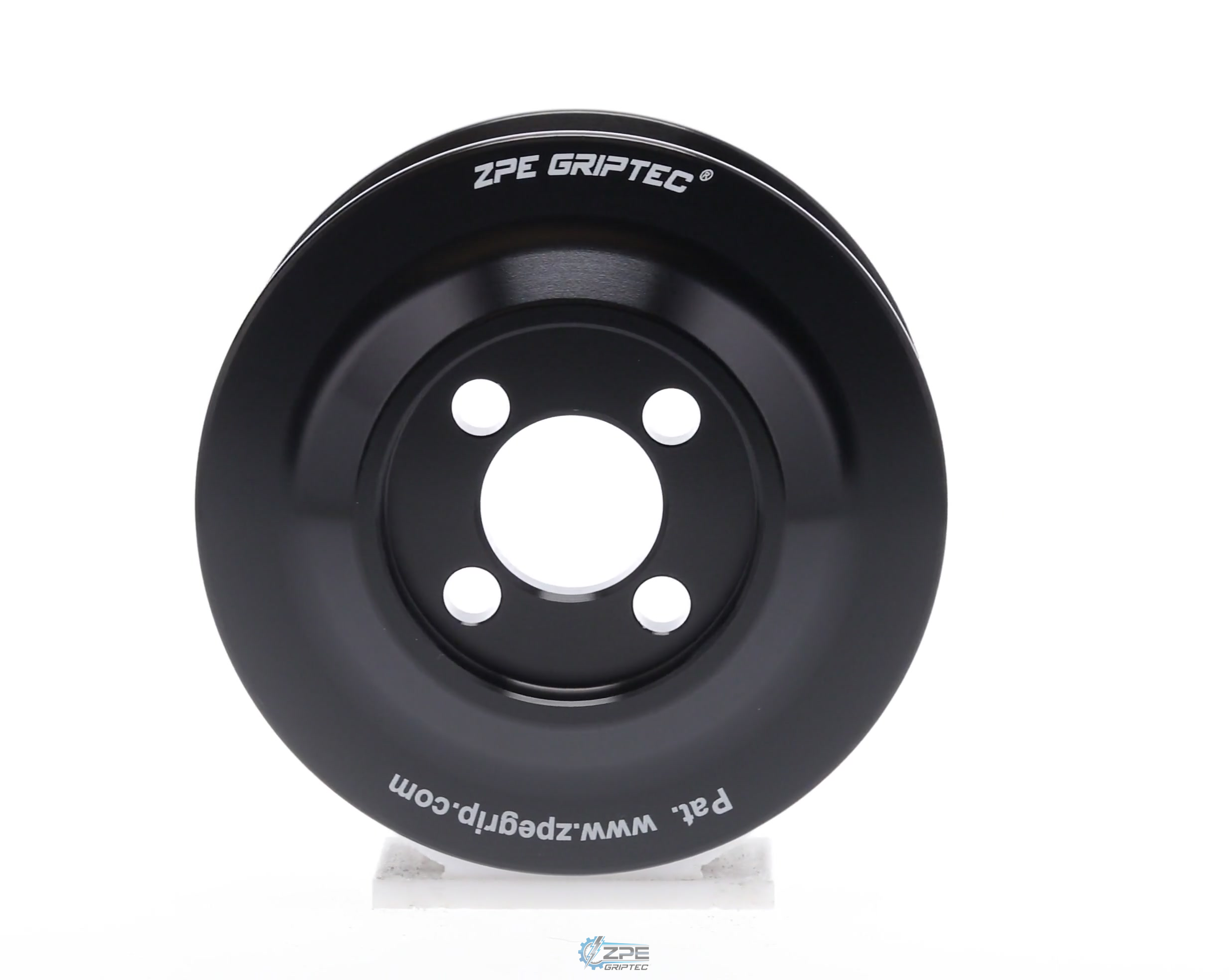 3.00" 6 Rib ZPE GripTec® Whipple Standard L3V-A Black Pulley