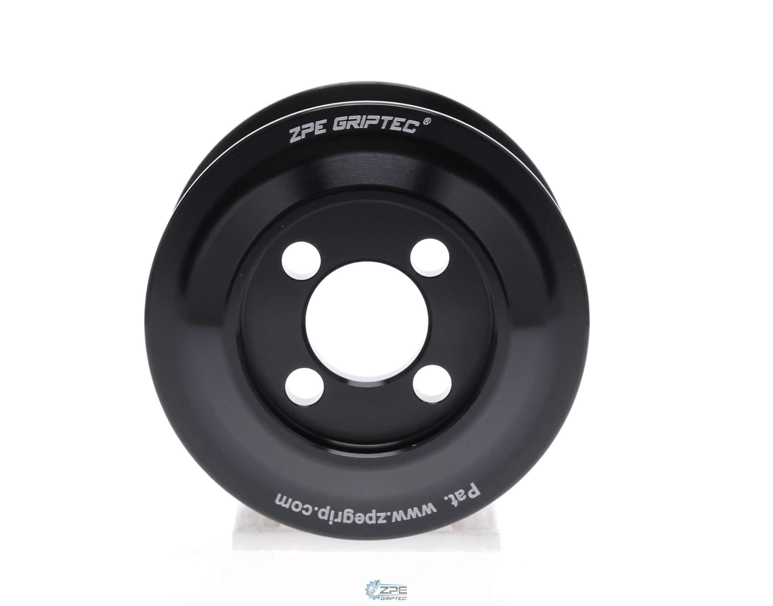 2.60" 8 Rib ZPE GripTec® Whipple Standard L3V-A Black Pulley