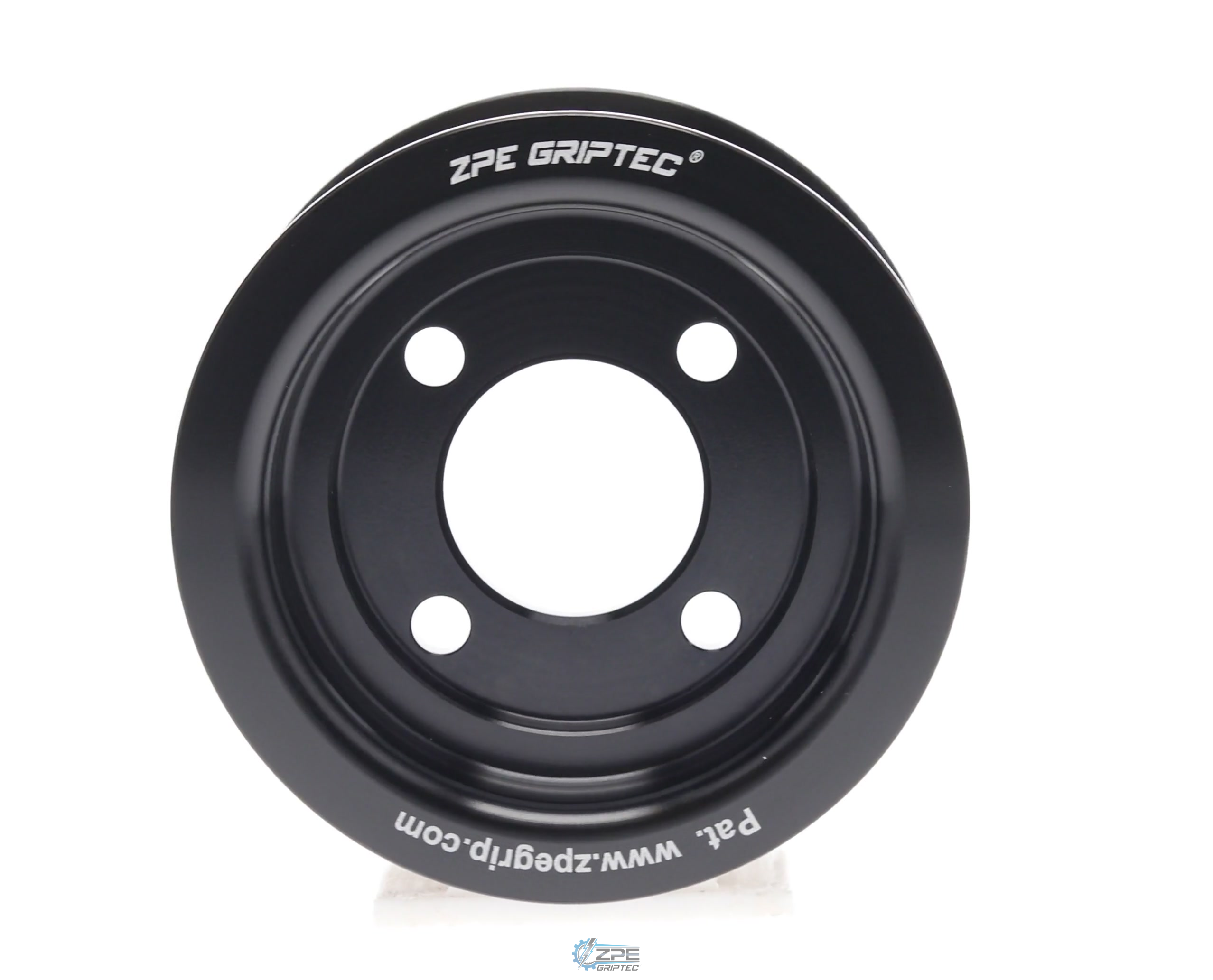 3.00" 10 Rib ZPE GripTec® 2pc Magnuson TVS L3 Black Pulley Only