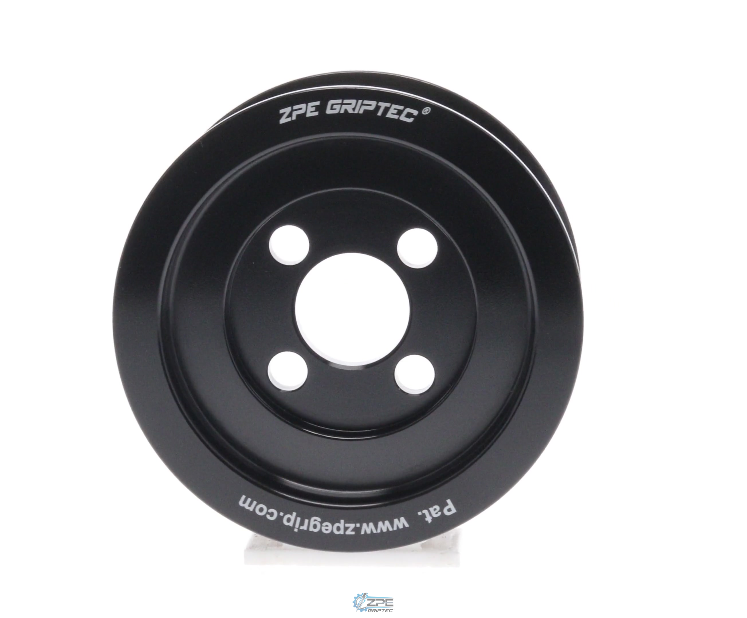 3.50" 10 Rib ZPE GripTec® Whipple 4.5L L3 Black Pulley