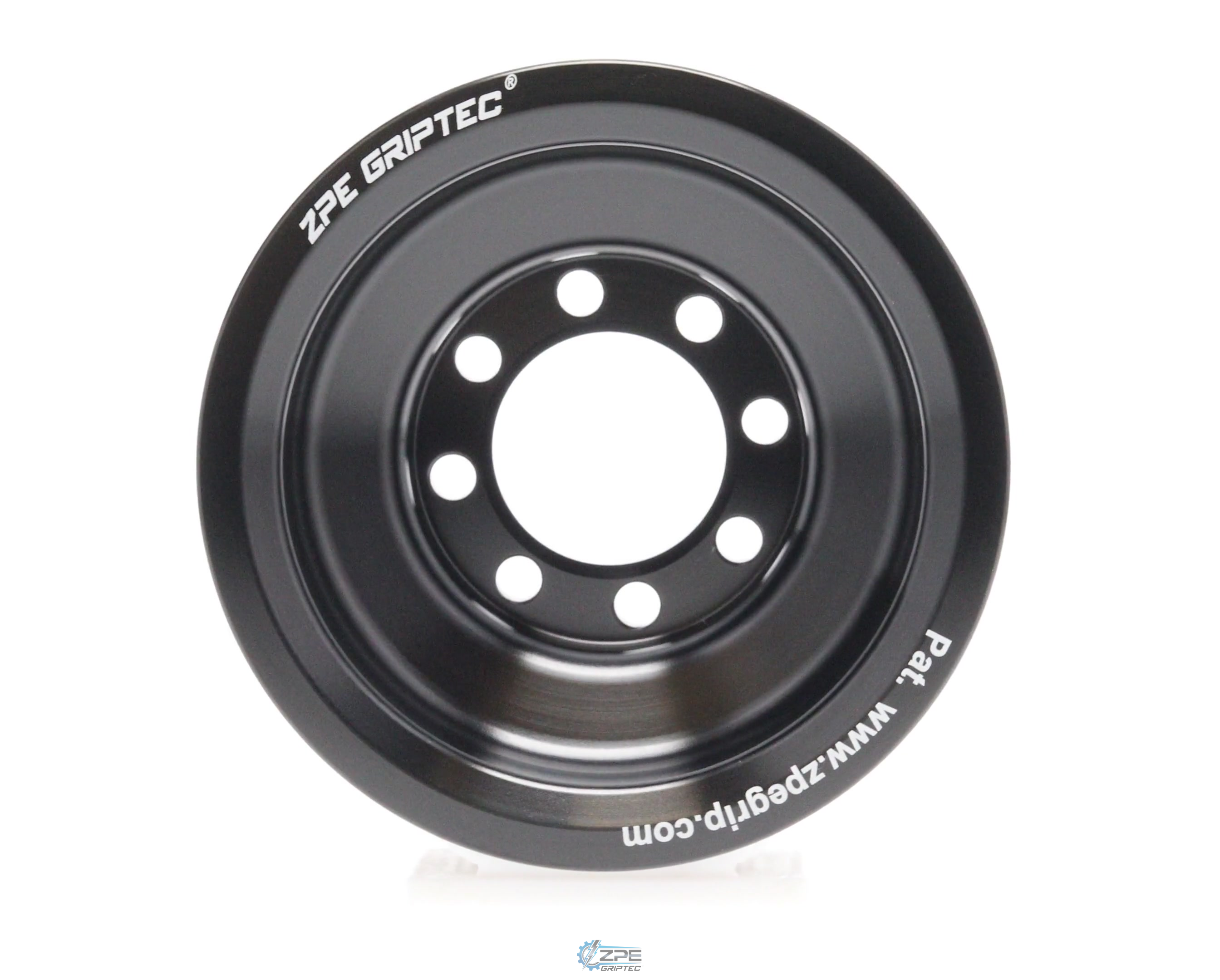 3.25" 10 Rib ZPE GripTec® 2pc HellCat L2V Black Pulley Only